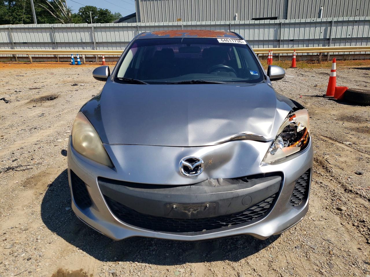 2013 Mazda 3 I Серебряный vin: JM1BL1TF2D1824183