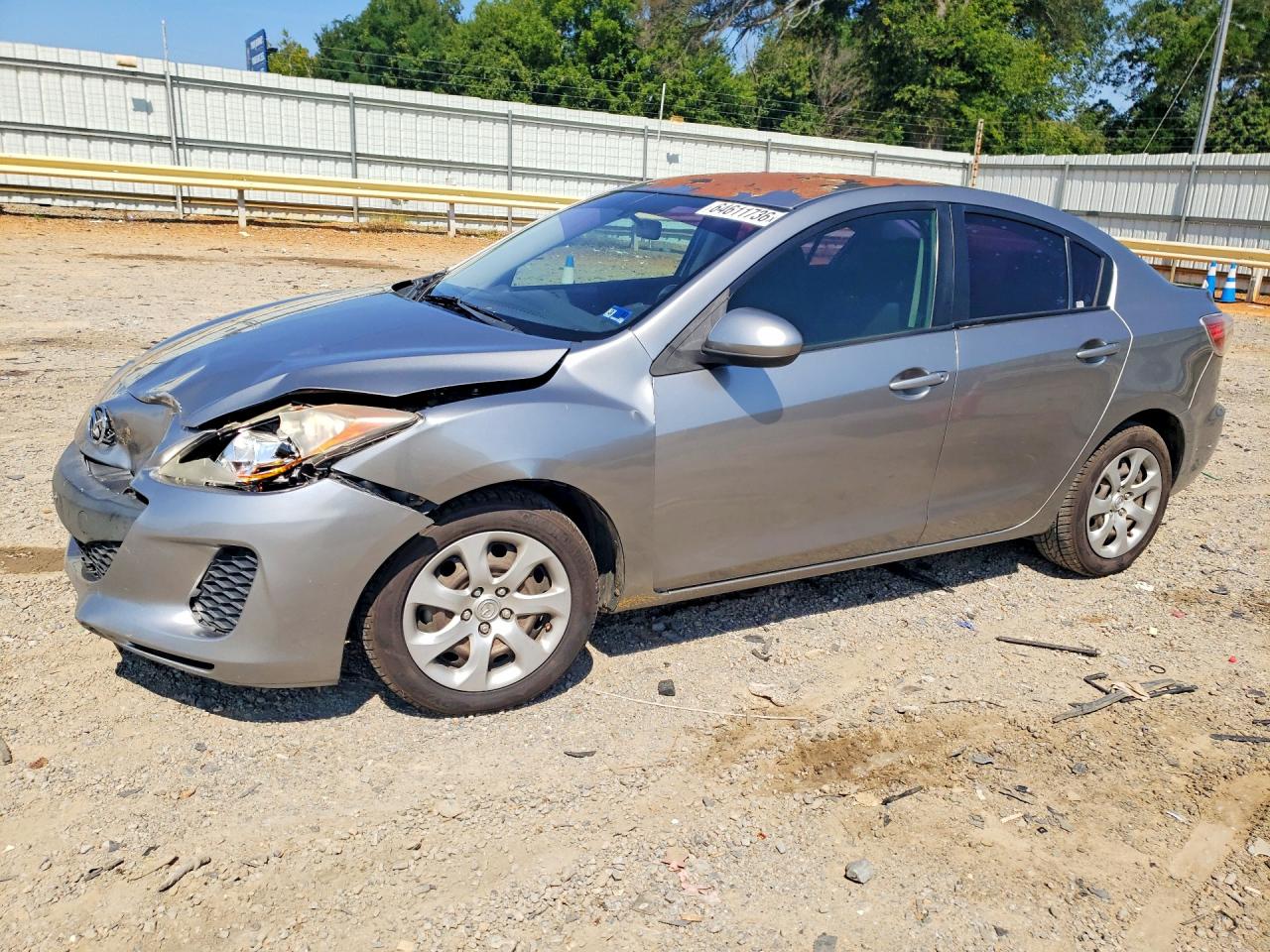 2013 Mazda 3 I Серебряный vin: JM1BL1TF2D1824183