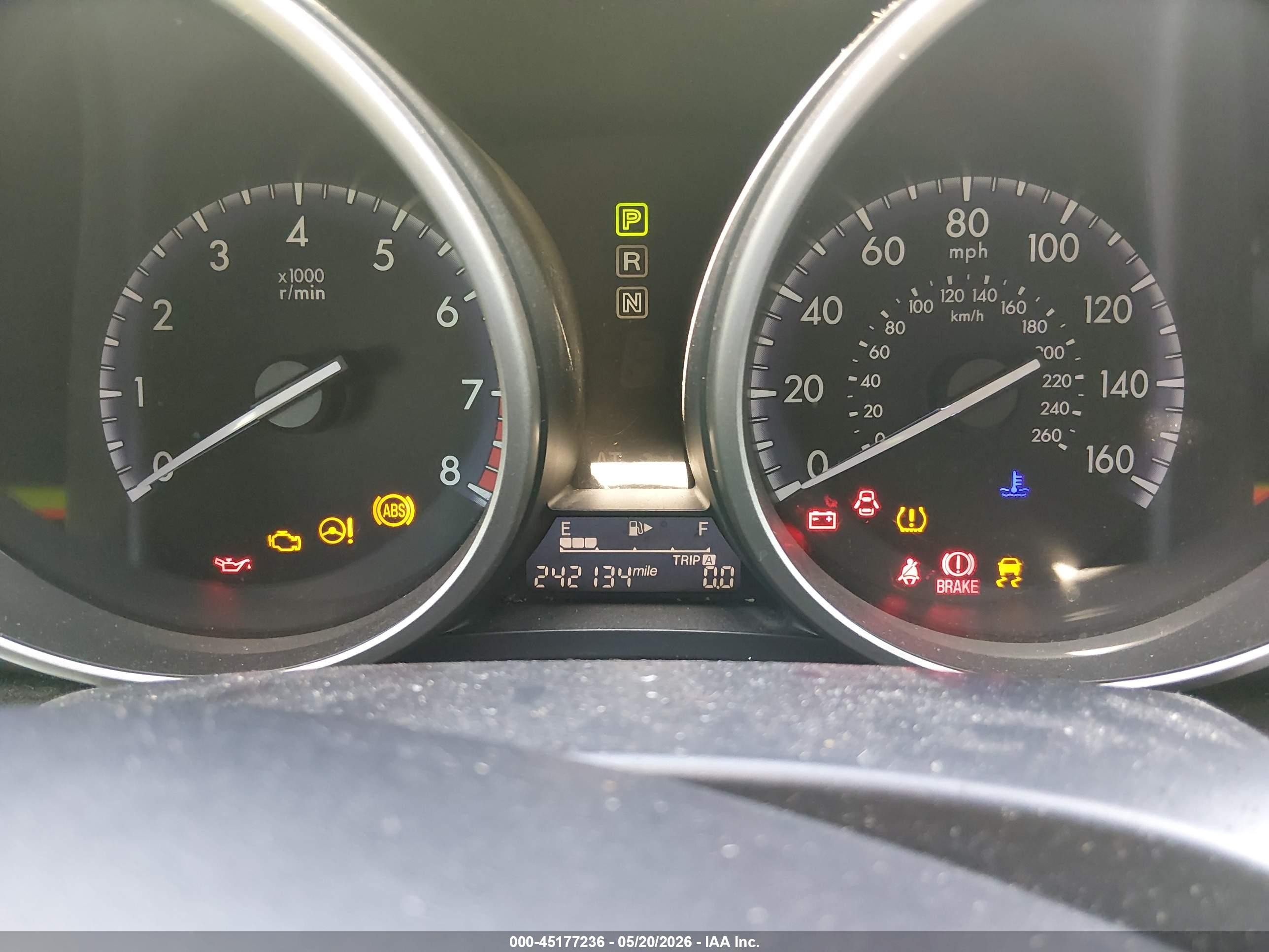 2013 Mazda Mazda3 I Sv Серый vin: JM1BL1TF3D1724867