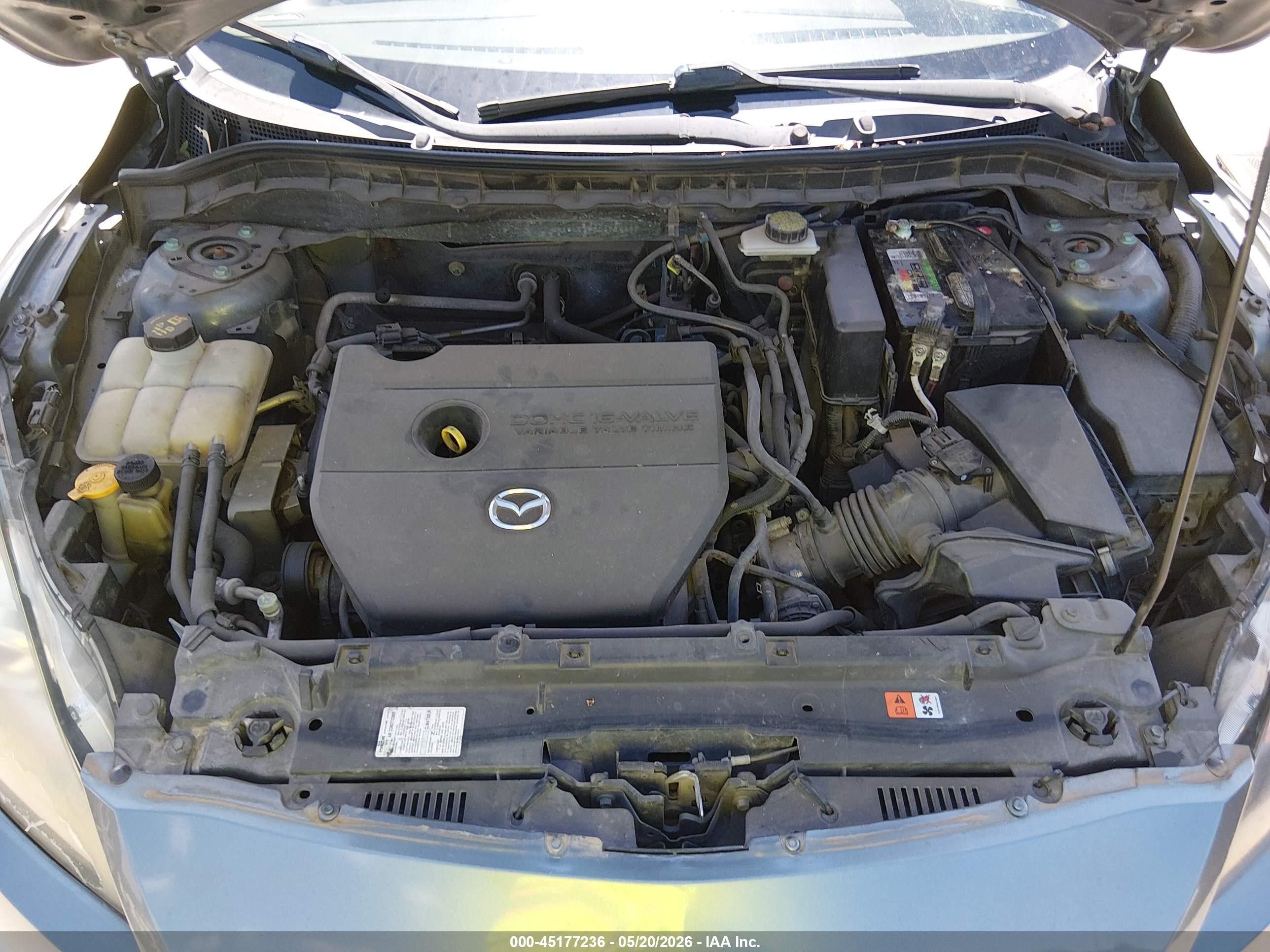 2013 Mazda Mazda3 I Sv Серый vin: JM1BL1TF3D1724867