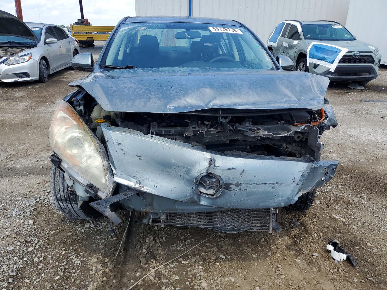 2013 Mazda 3 I Teal vin: JM1BL1TF3D1727235