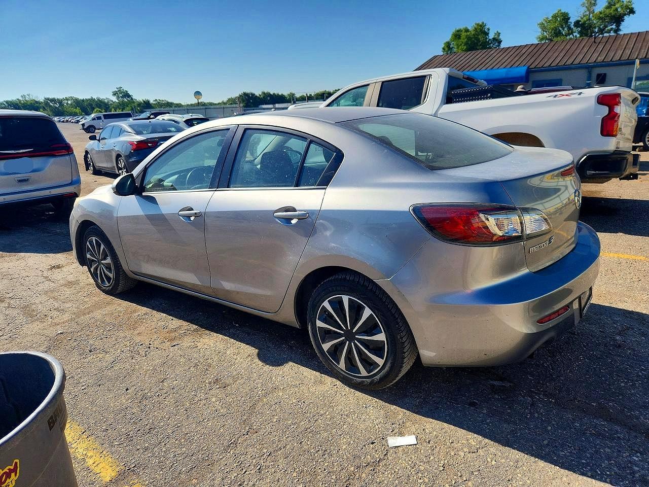 2013 Mazda 3 I Silver vin: JM1BL1TF3D1817985