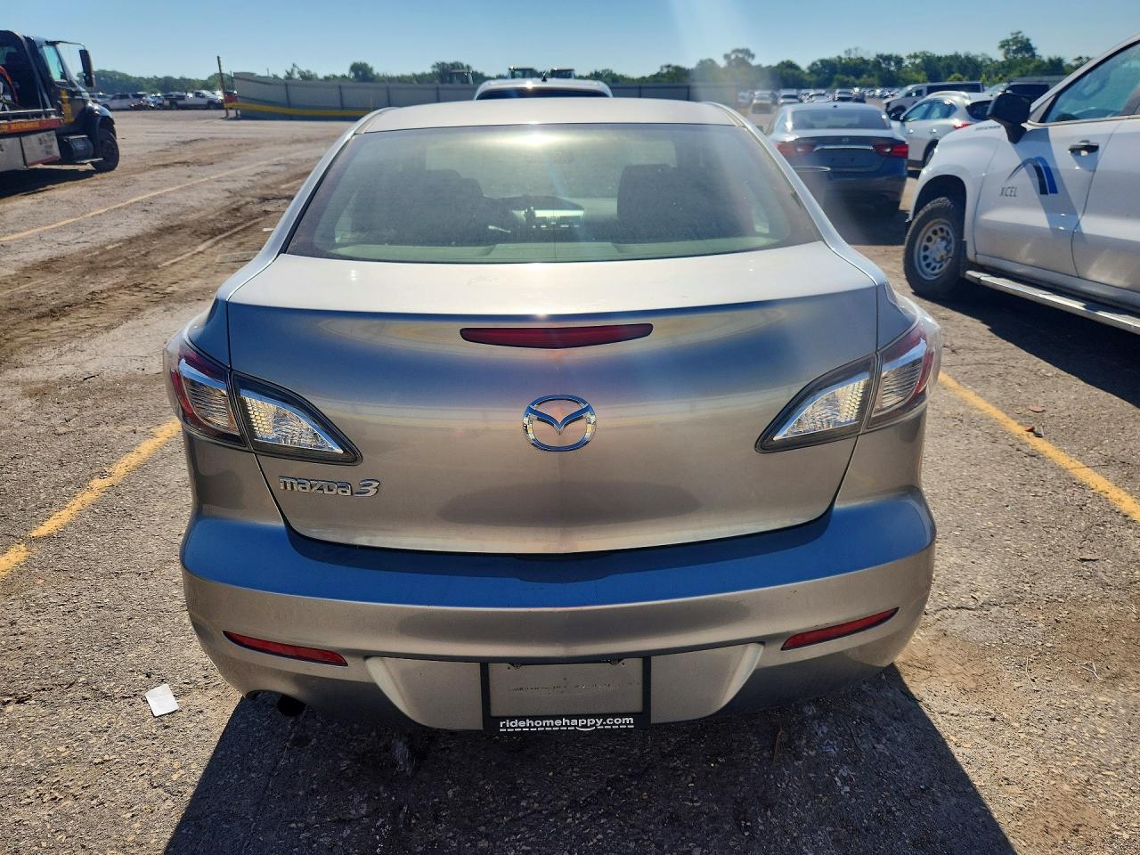 2013 Mazda 3 I Silver vin: JM1BL1TF3D1817985