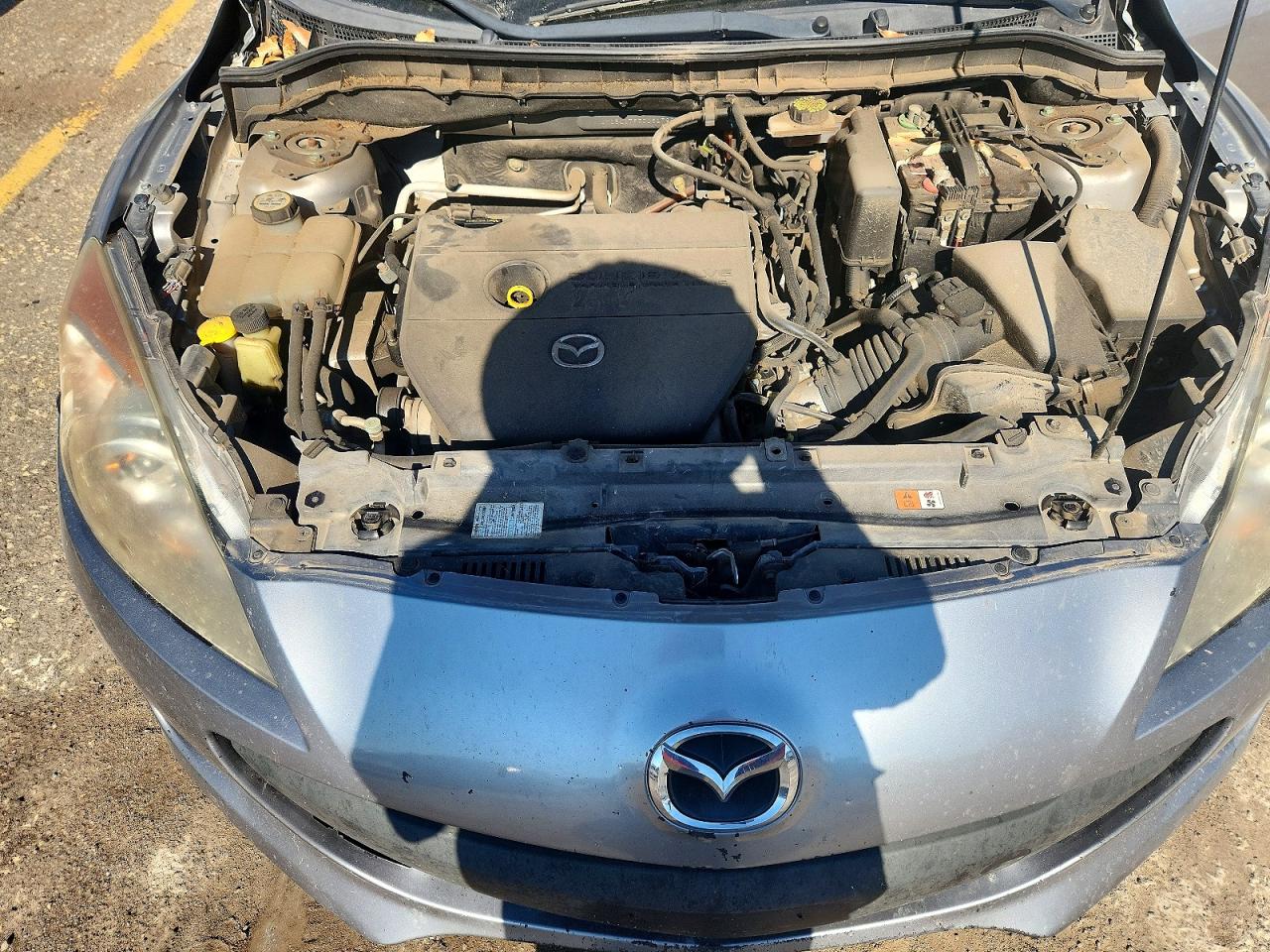 2013 Mazda 3 I Silver vin: JM1BL1TF3D1817985