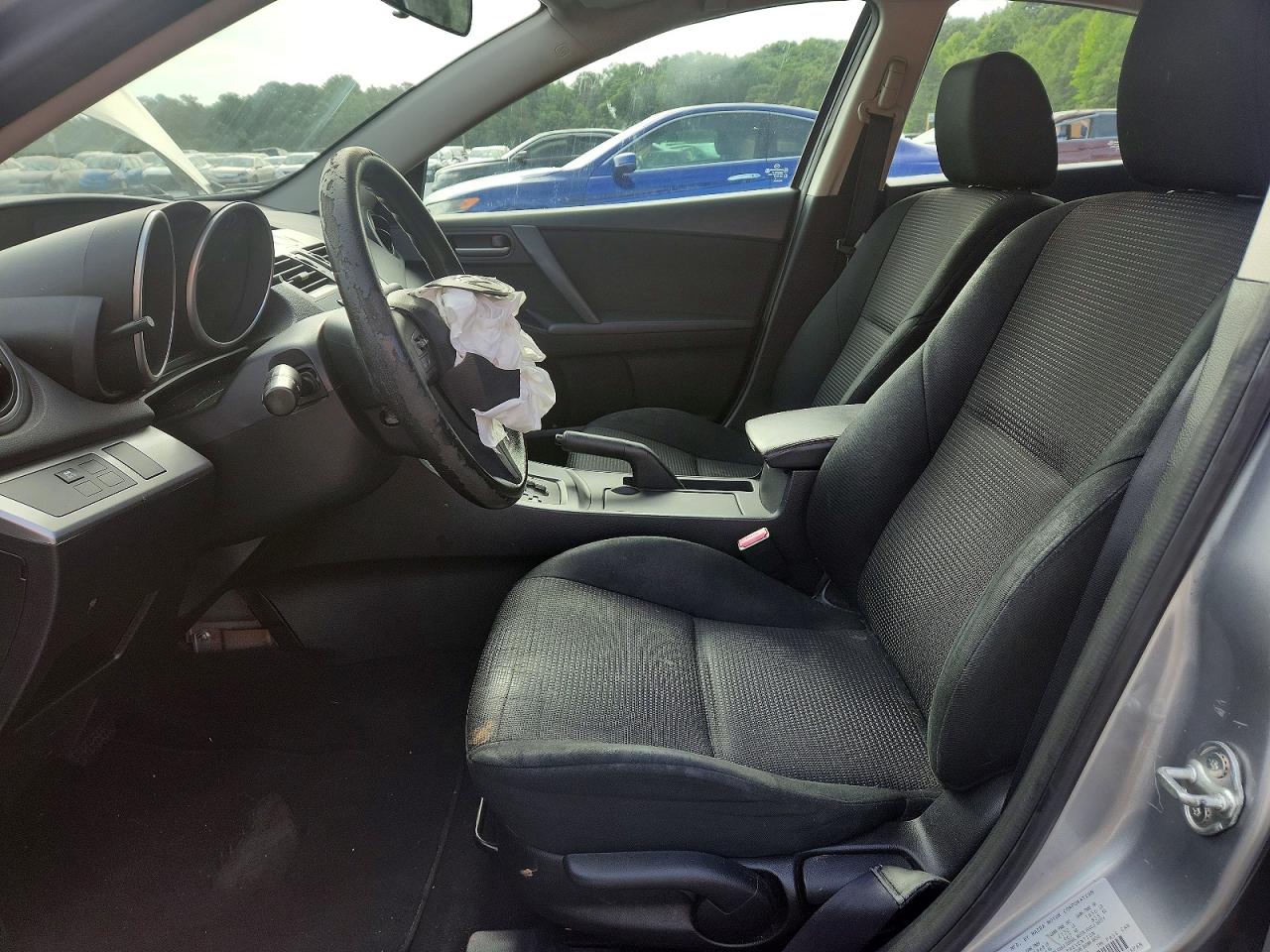 2013 Mazda 3 I Silver vin: JM1BL1TF3D1825598