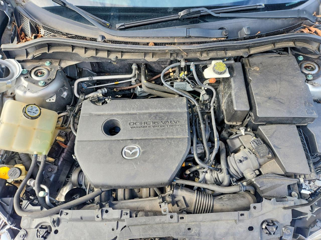 2013 Mazda 3 I Silver vin: JM1BL1TF3D1825598
