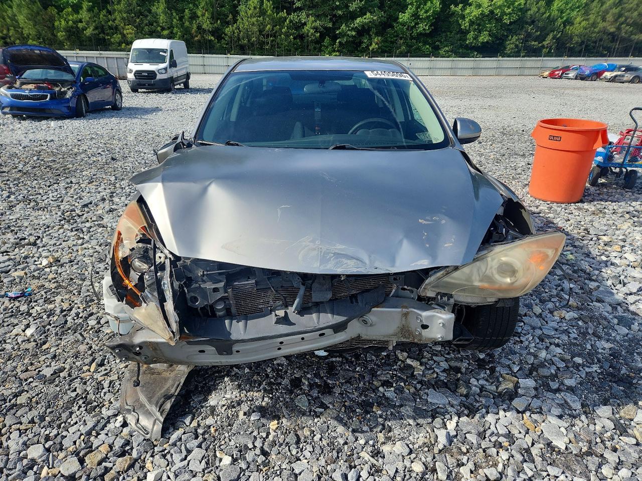 2013 Mazda 3 I Silver vin: JM1BL1TF3D1825598