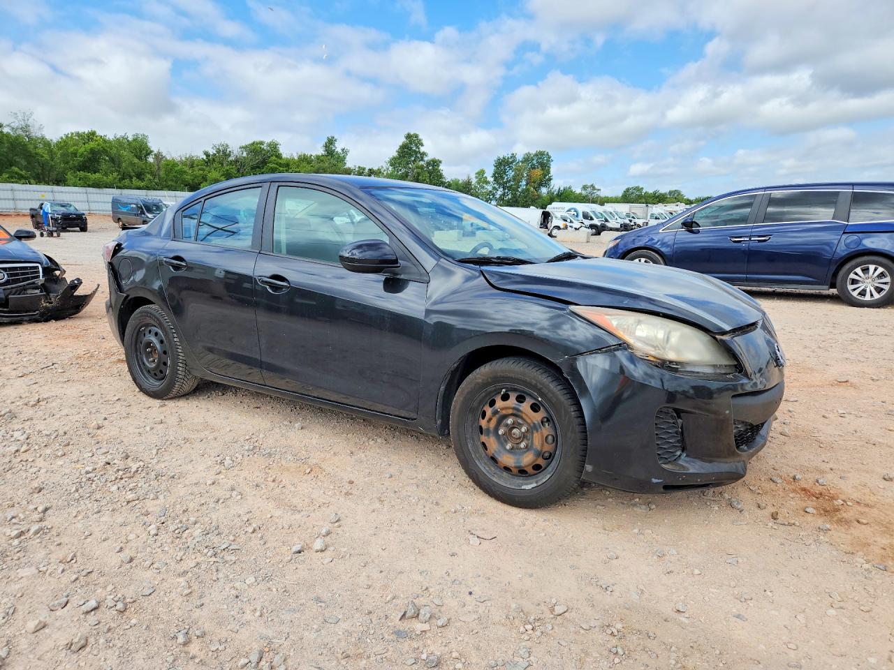 2013 Mazda 3 I Charcoal vin: JM1BL1TF3D1832681