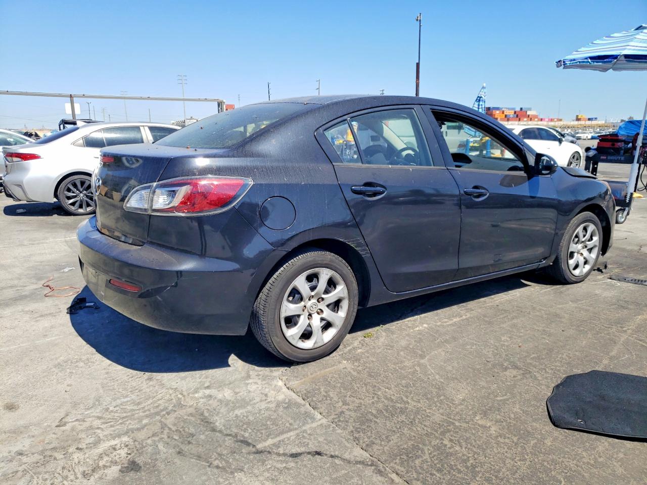 2013 Mazda 3 I Black vin: JM1BL1TF4D1727793