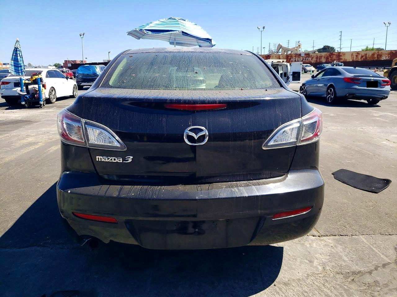 2013 Mazda 3 I Black vin: JM1BL1TF4D1727793