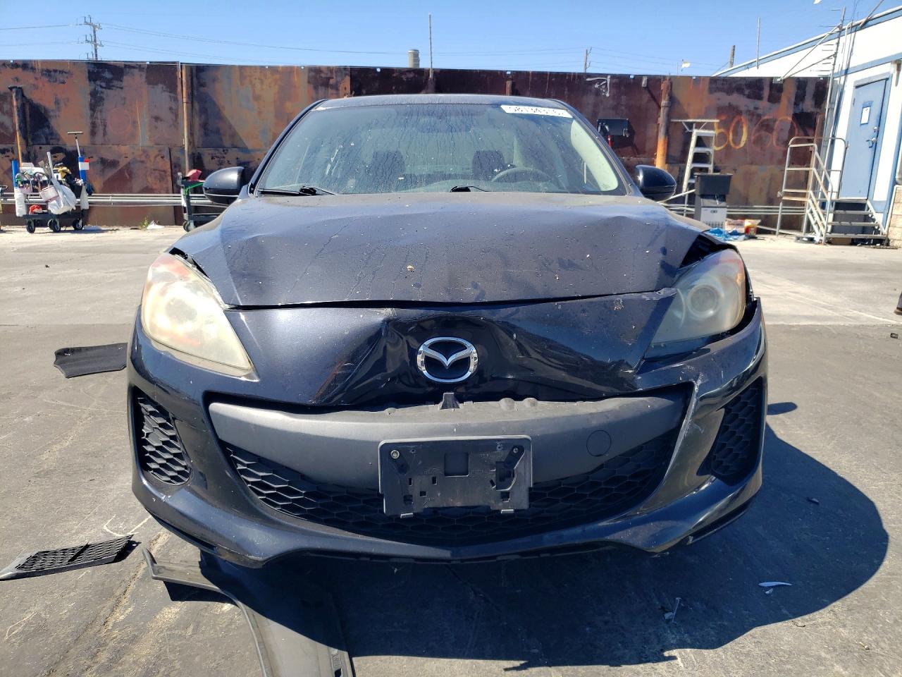 2013 Mazda 3 I Black vin: JM1BL1TF4D1727793