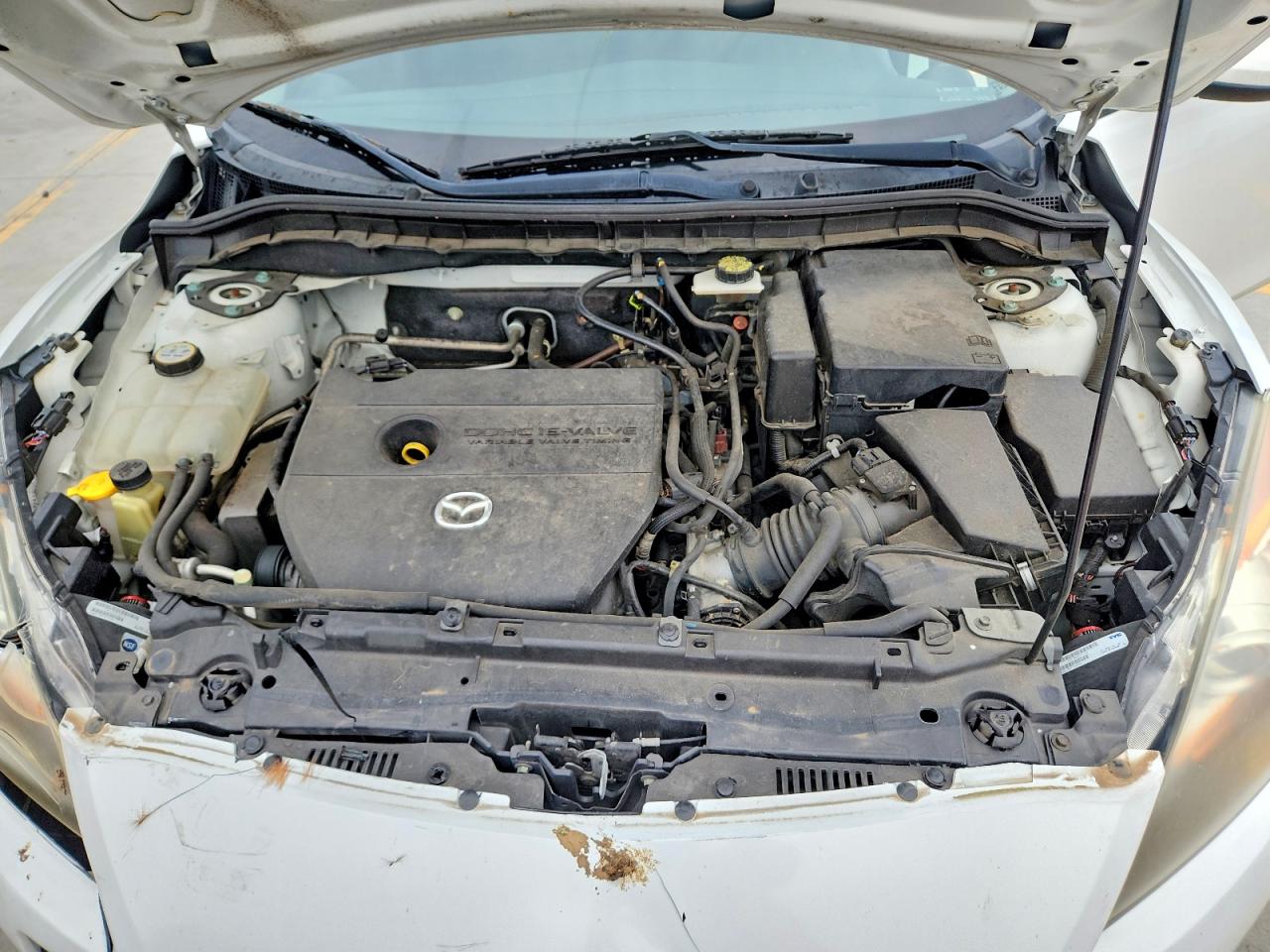 2013 Mazda 3 I White vin: JM1BL1TF4D1817400