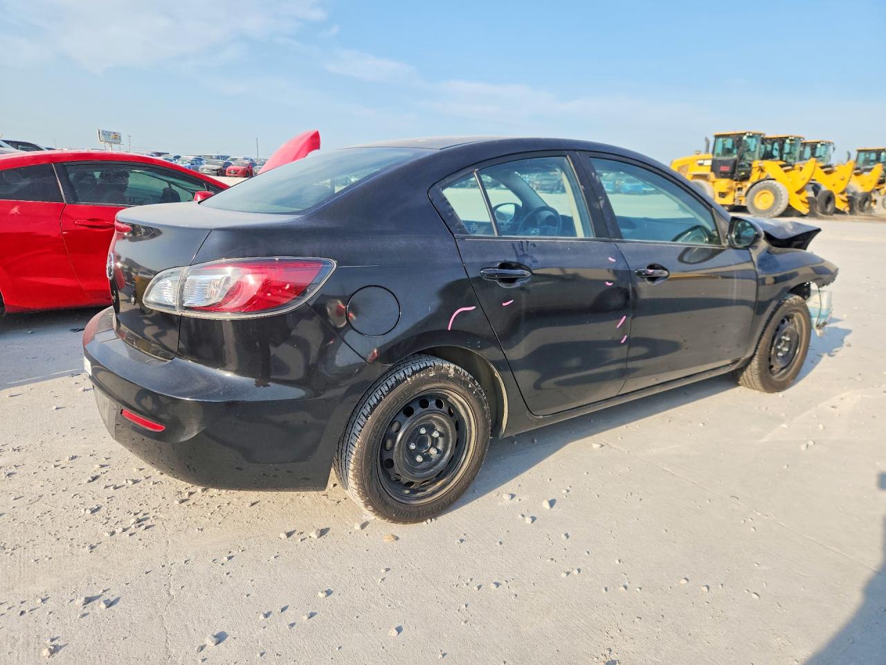 2013 Mazda 3 I Black vin: JM1BL1TF4D1845861