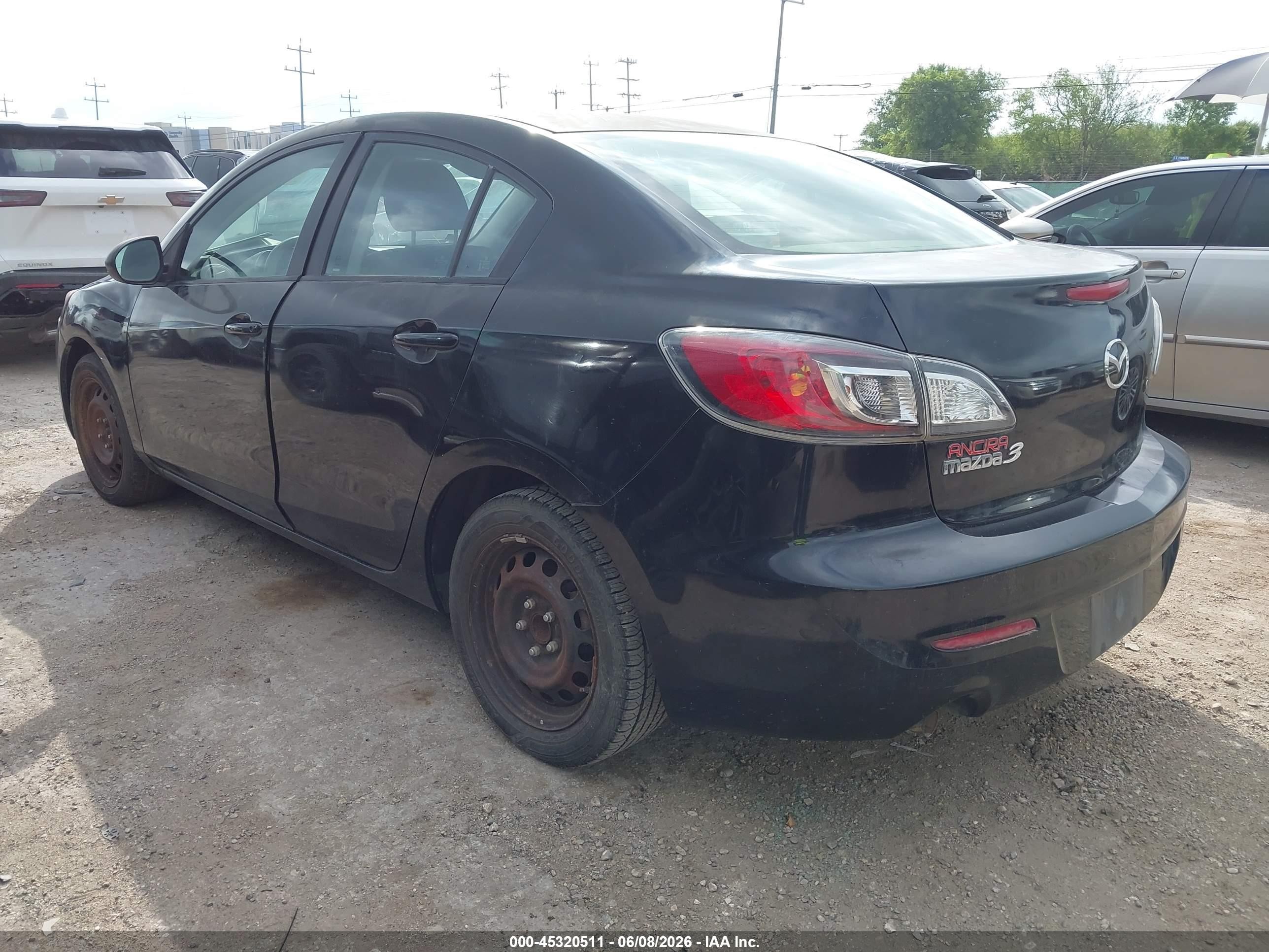 2013 Mazda Mazda3 I Sv Black vin: JM1BL1TF5D1725244
