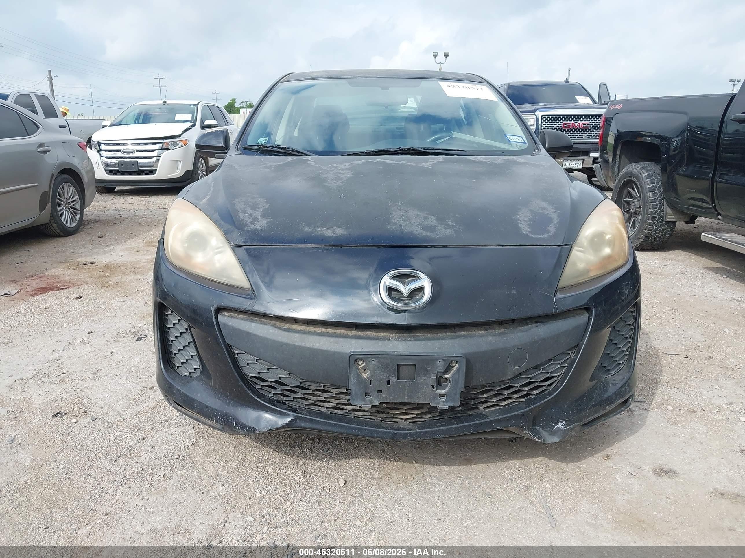 2013 Mazda Mazda3 I Sv Black vin: JM1BL1TF5D1725244