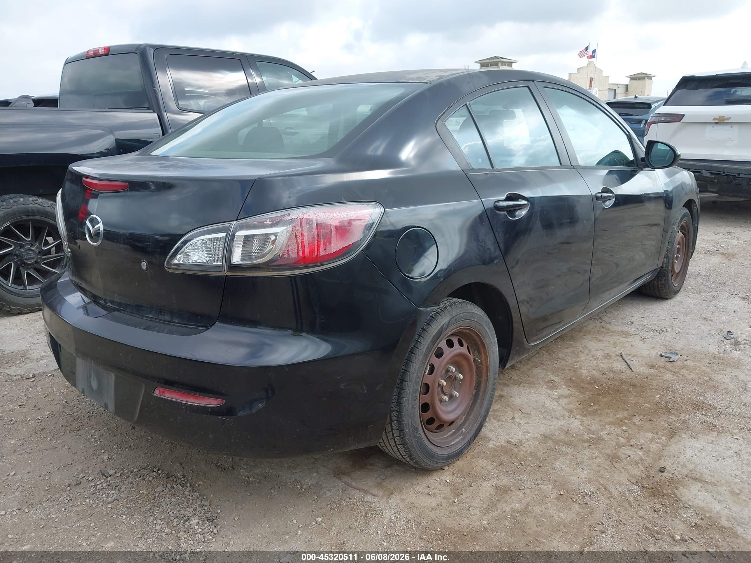 2013 Mazda Mazda3 I Sv Black vin: JM1BL1TF5D1725244