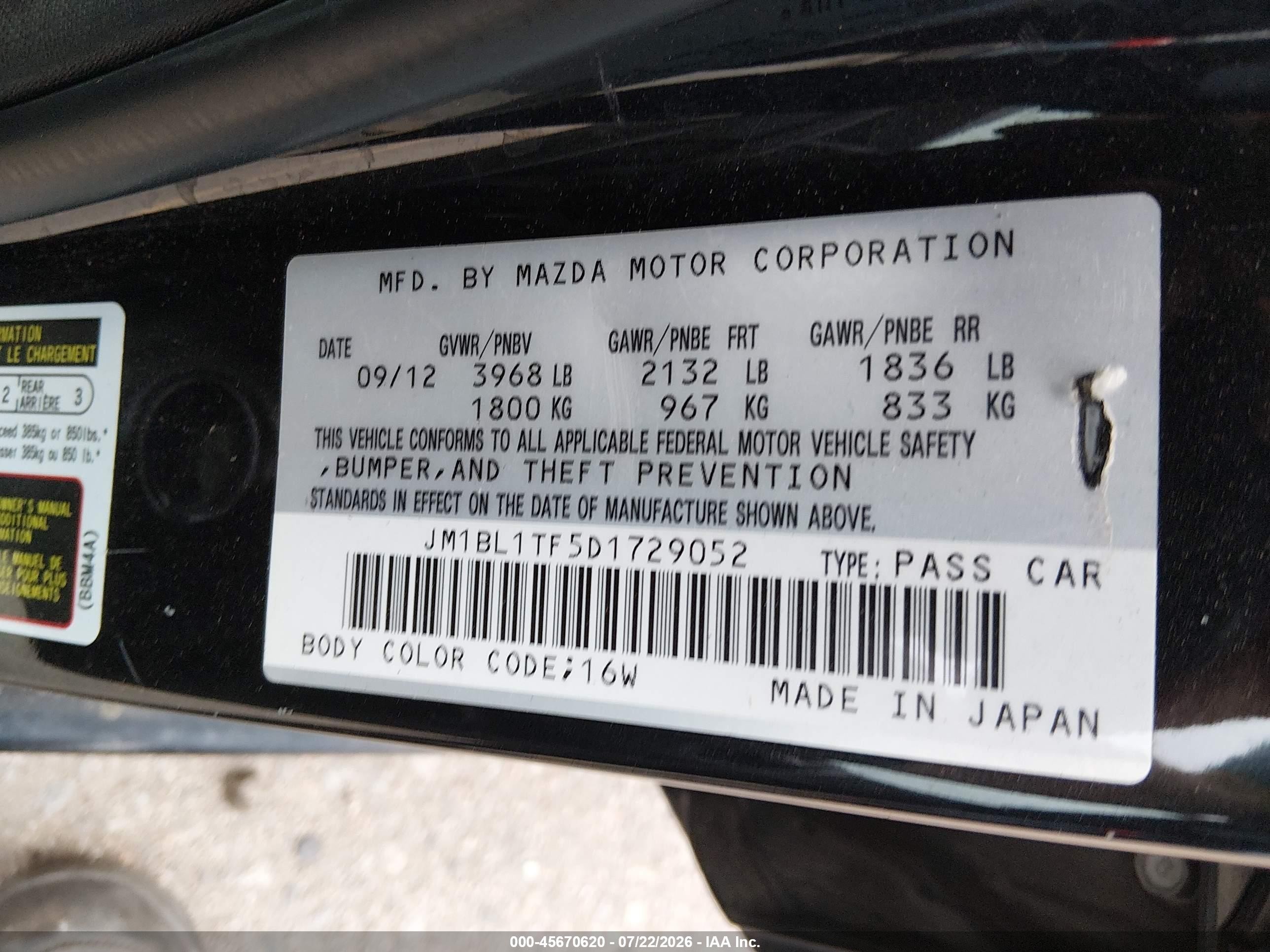 2013 Mazda Mazda3 I Sv Black vin: JM1BL1TF5D1729052