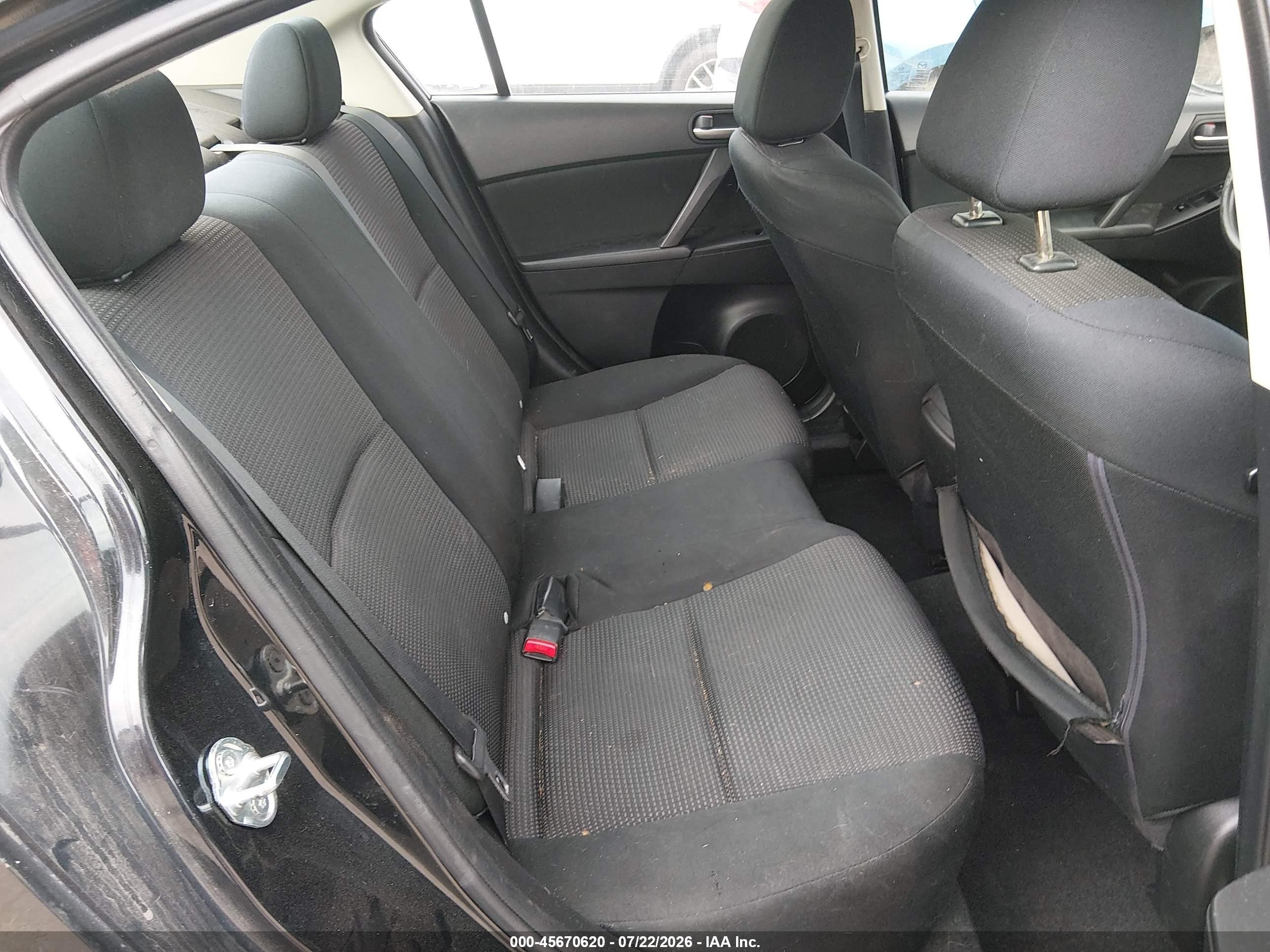 2013 Mazda Mazda3 I Sv Black vin: JM1BL1TF5D1729052