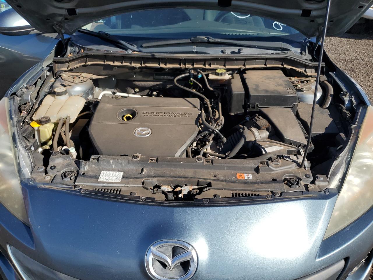 2013 Mazda 3 Blue vin: JM1BL1TF5D1778140