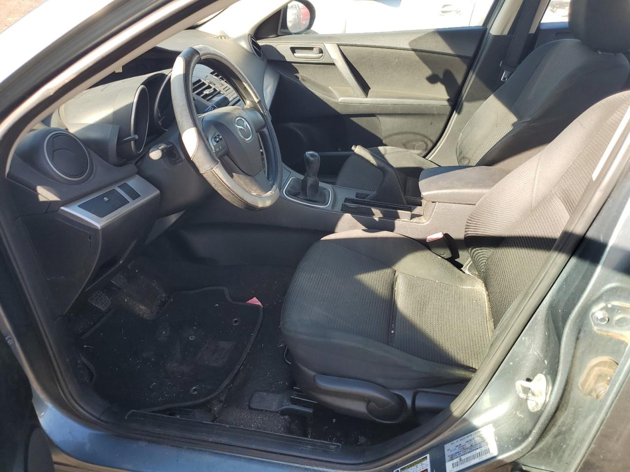 2013 Mazda 3 Blue vin: JM1BL1TF5D1778140