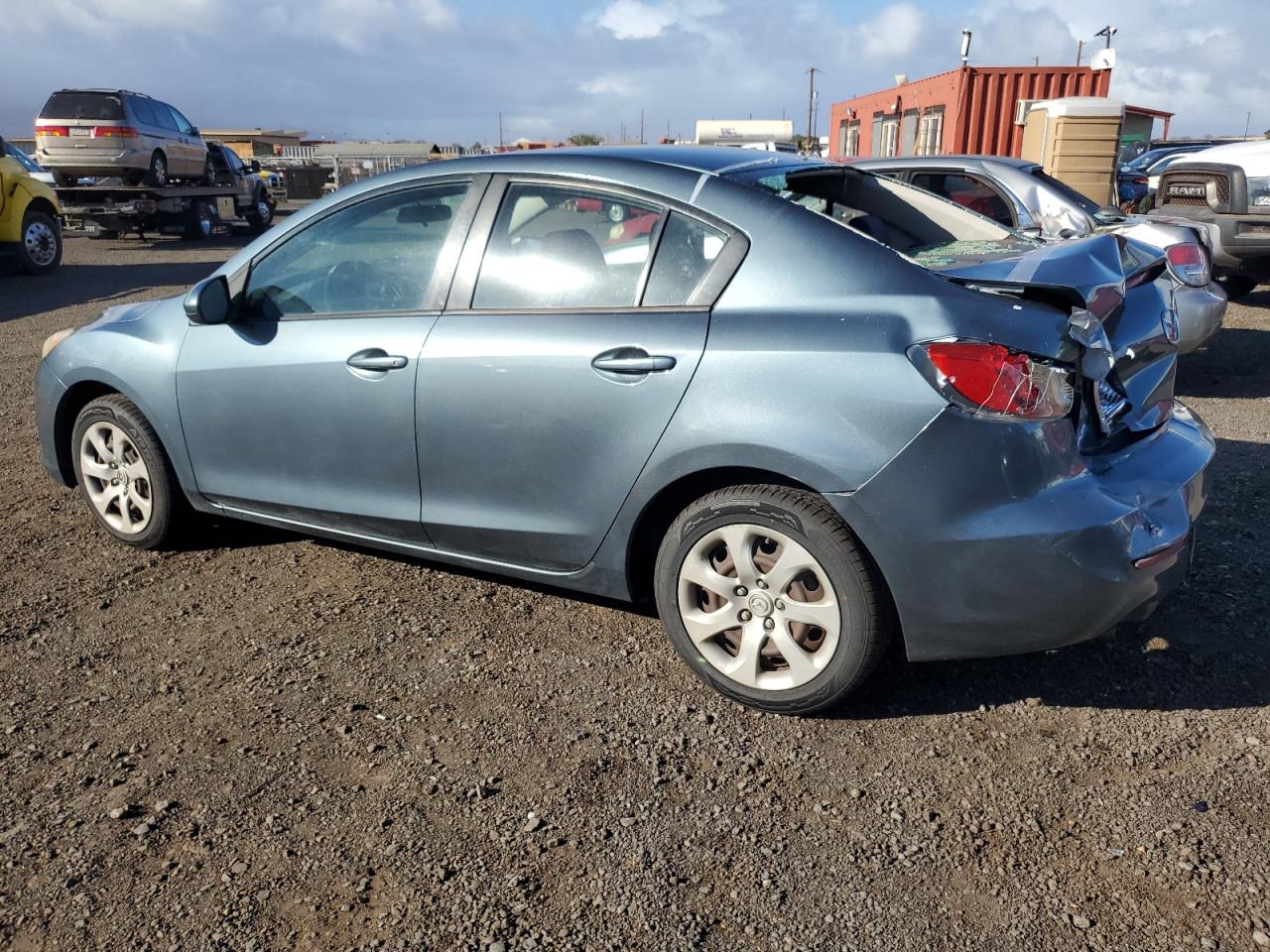 2013 Mazda 3 Blue vin: JM1BL1TF5D1778140