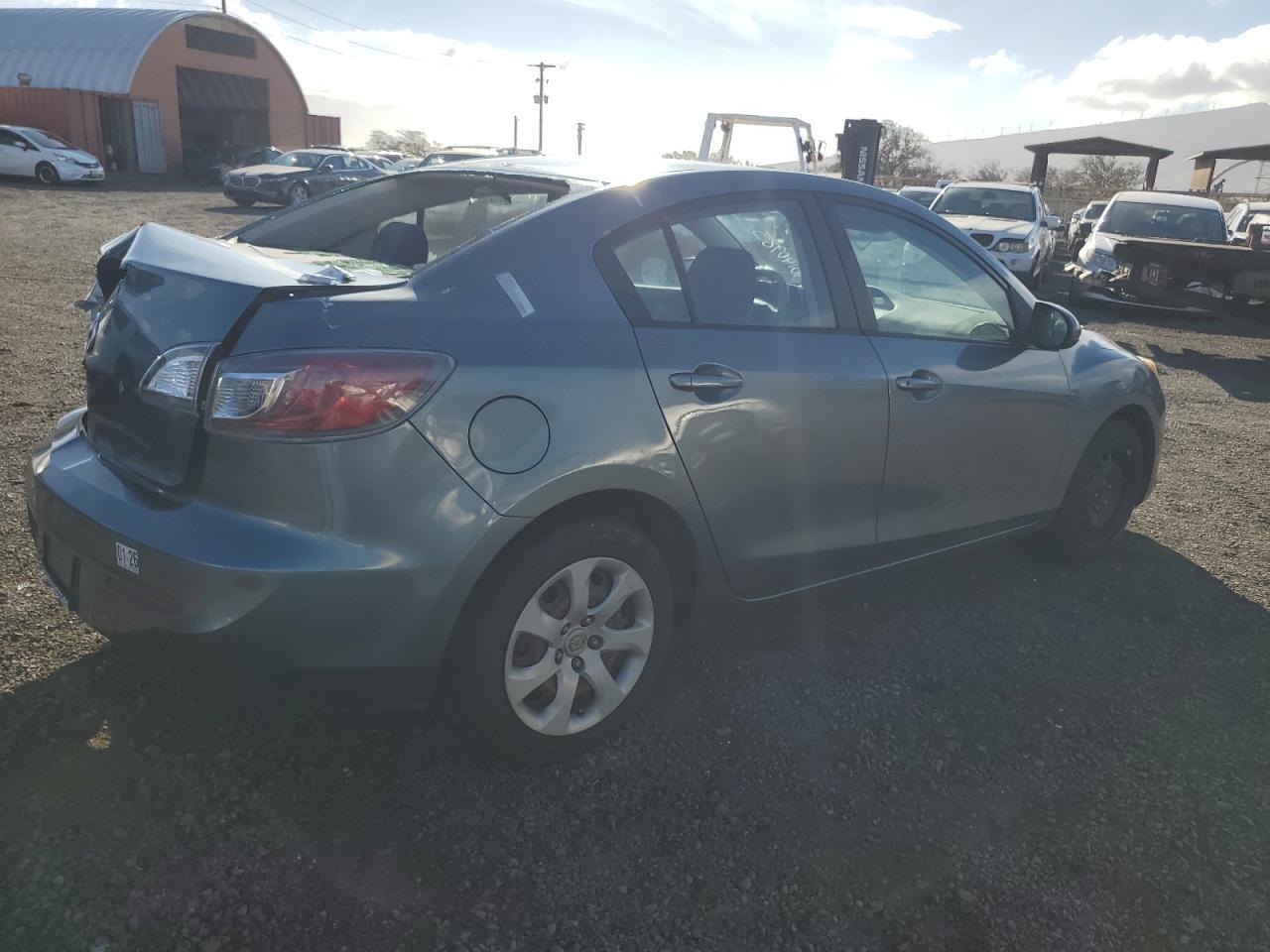 2013 Mazda 3 Blue vin: JM1BL1TF5D1778140