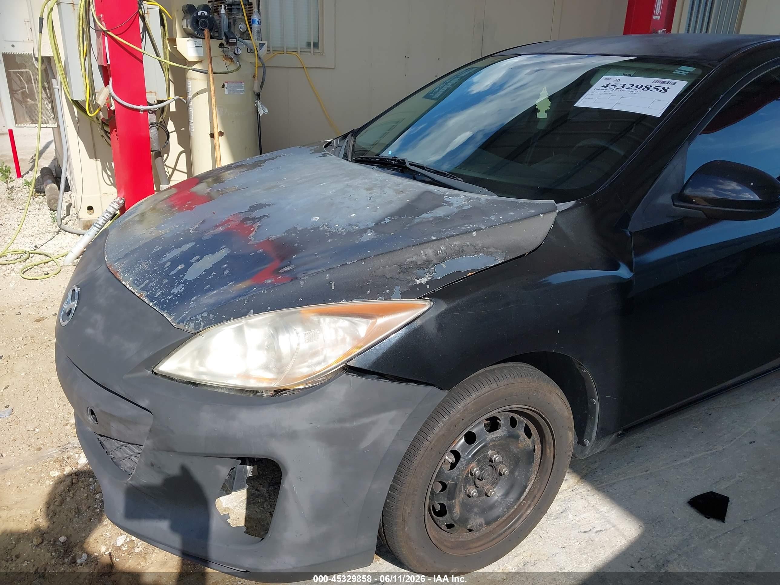 2013 Mazda Mazda3 I Sv Black vin: JM1BL1TF5D1820905