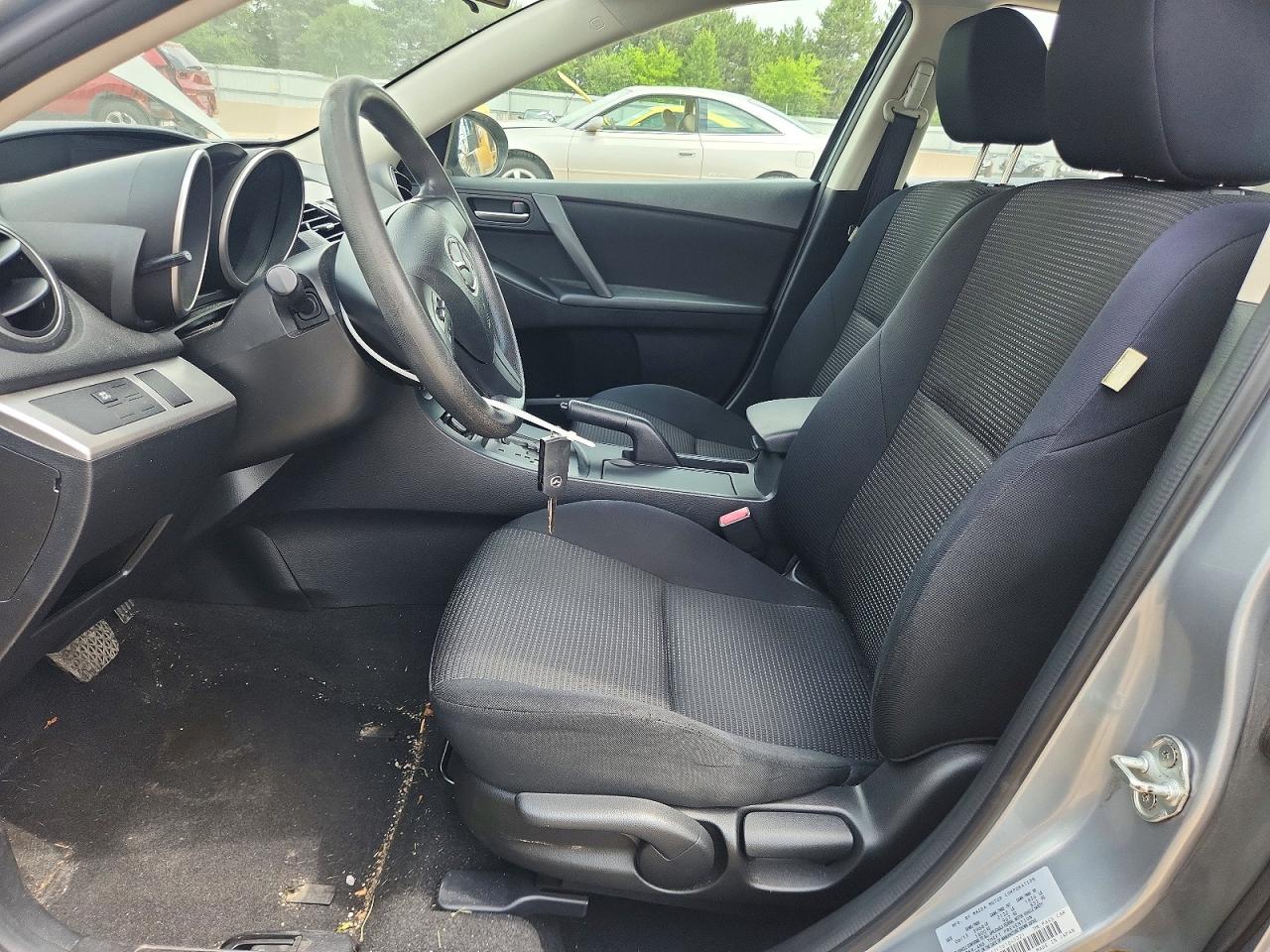 2013 Mazda 3 I Silver vin: JM1BL1TF5D1845321