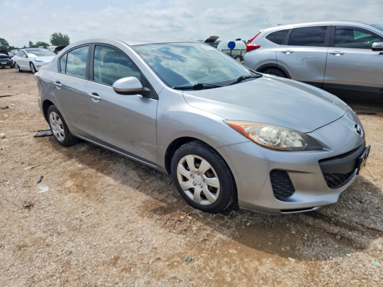 2013 Mazda 3 I Silver vin: JM1BL1TF5D1845321