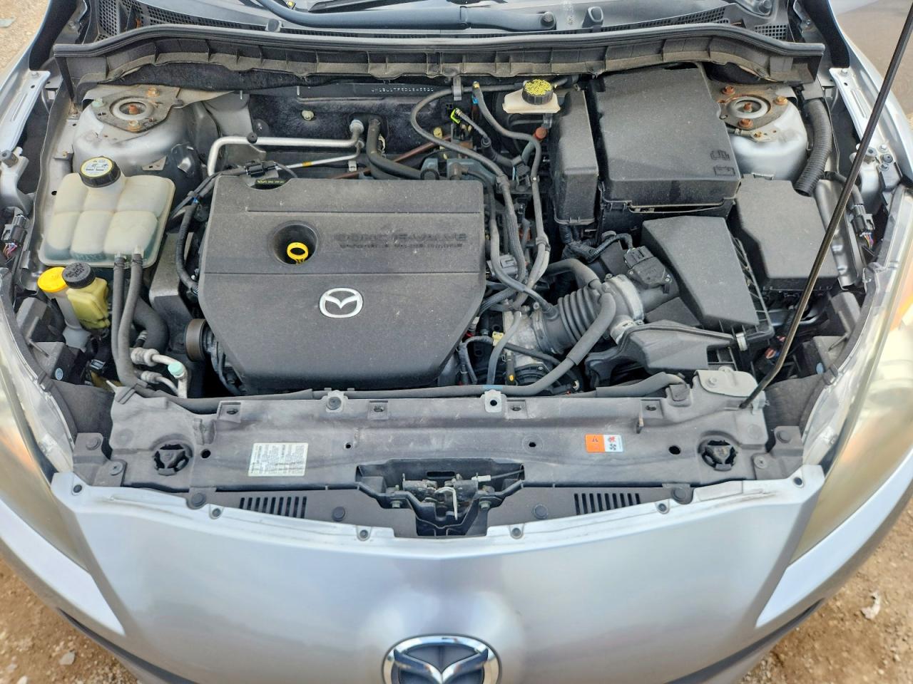 2013 Mazda 3 I Silver vin: JM1BL1TF5D1845321