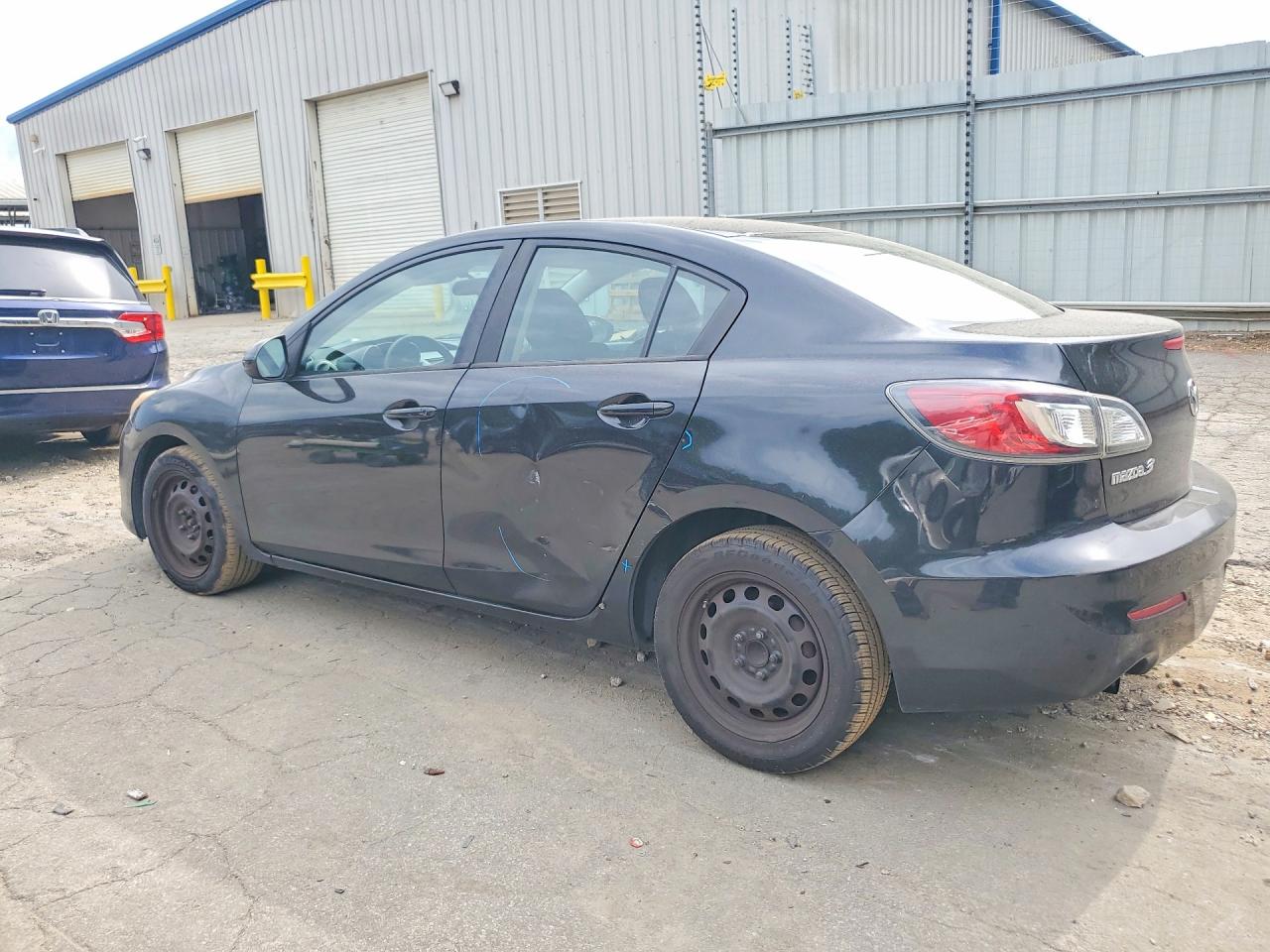 2013 Mazda 3 I Black vin: JM1BL1TF6D1743347