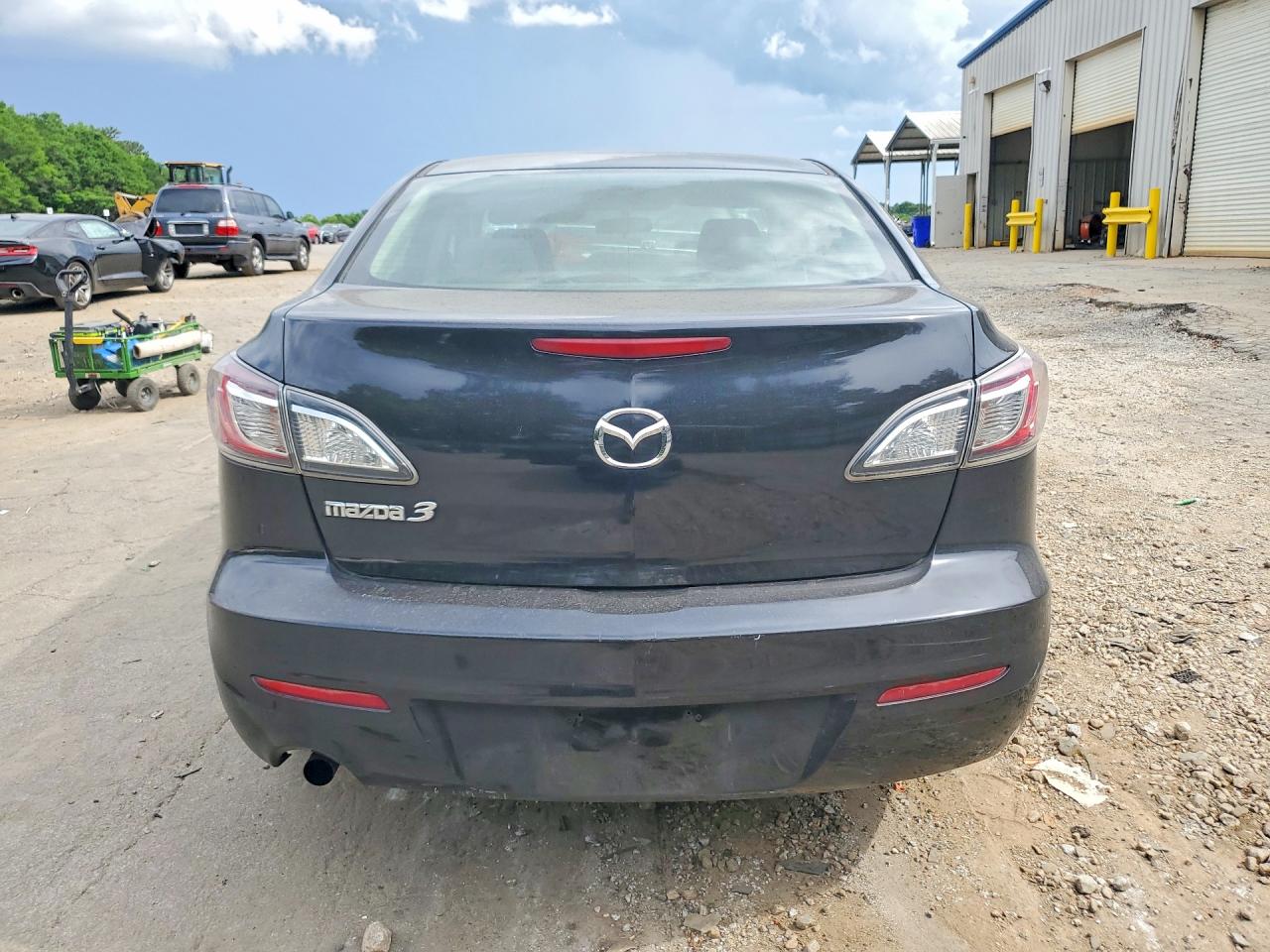 2013 Mazda 3 I Black vin: JM1BL1TF6D1743347