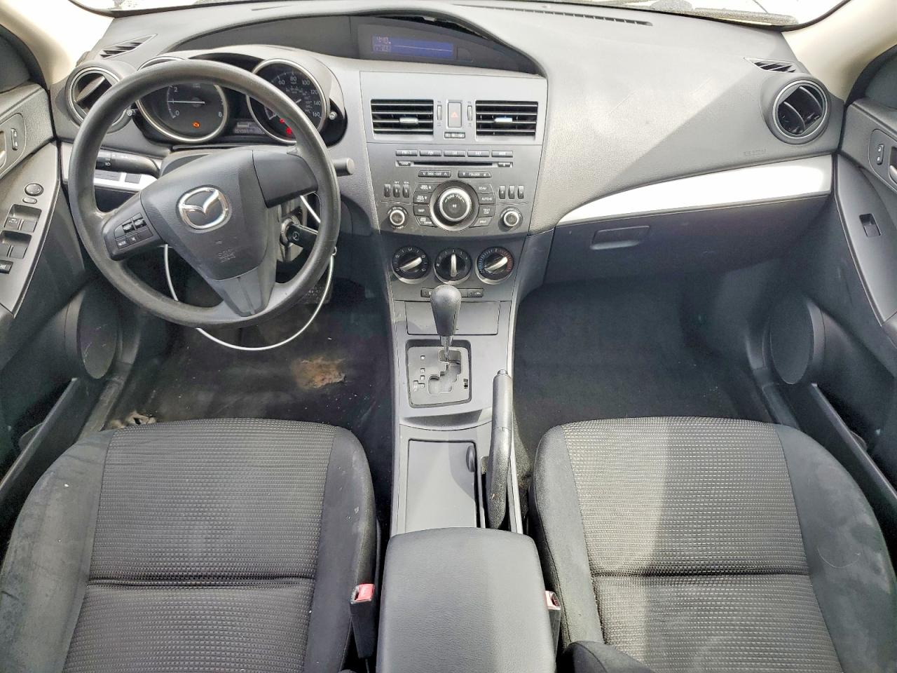 2013 Mazda 3 I Black vin: JM1BL1TF6D1743347