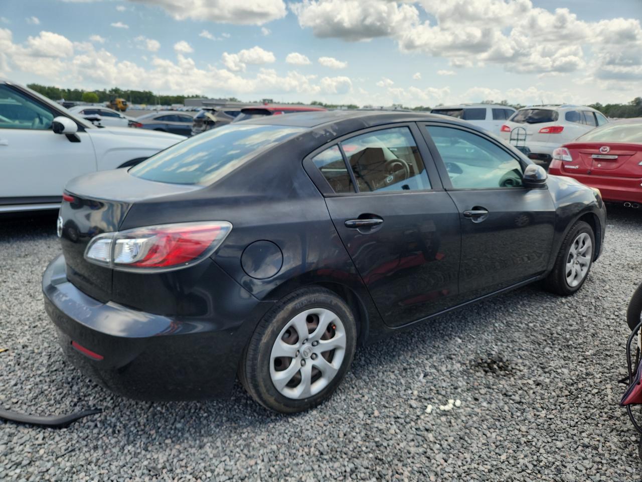 2013 Mazda 3 I Black vin: JM1BL1TF7D1746550