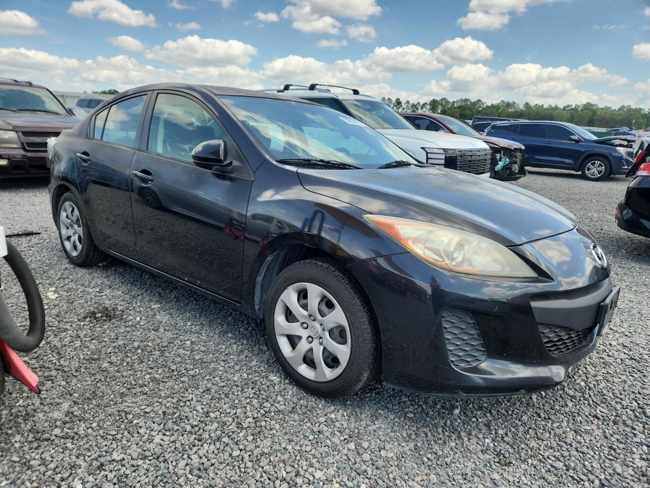 2013 Mazda 3 I Black vin: JM1BL1TF7D1746550