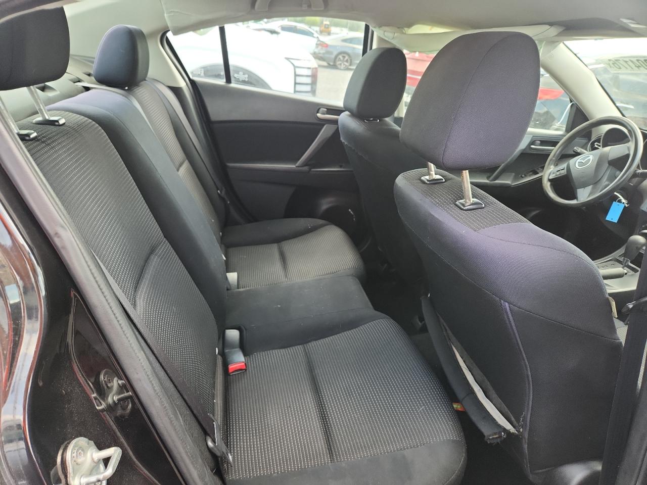 2013 Mazda 3 I Black vin: JM1BL1TF7D1746550