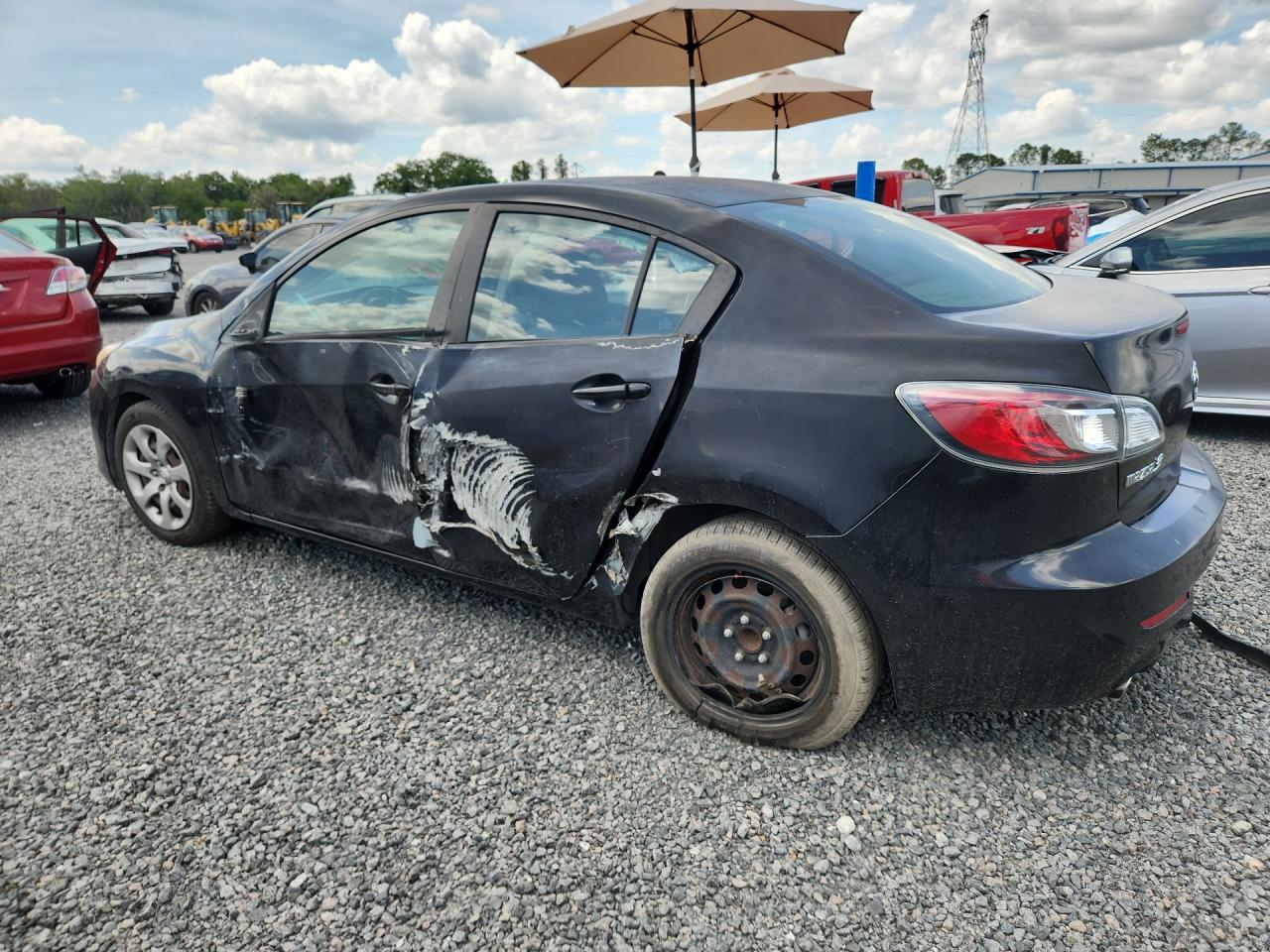 2013 Mazda 3 I Black vin: JM1BL1TF7D1746550