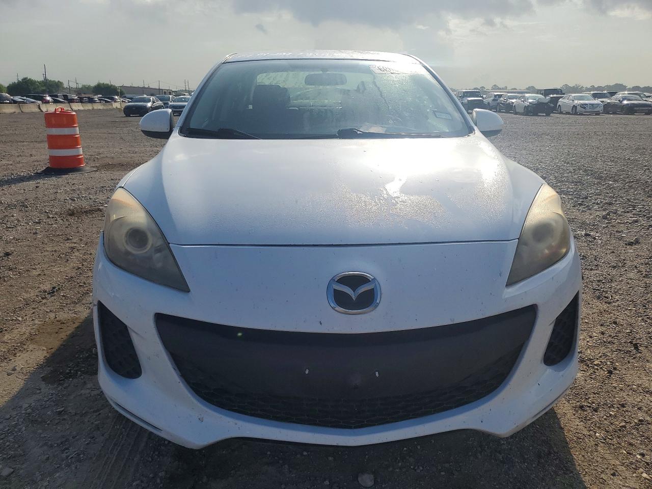 2013 Mazda 3 I White vin: JM1BL1TF7D1847720