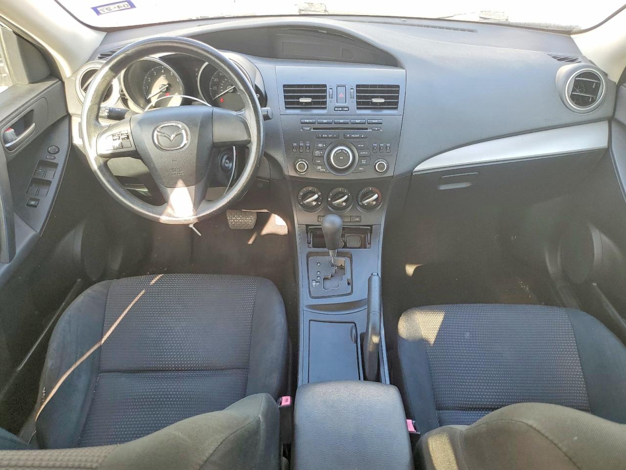 2013 Mazda 3 I White vin: JM1BL1TF7D1847720
