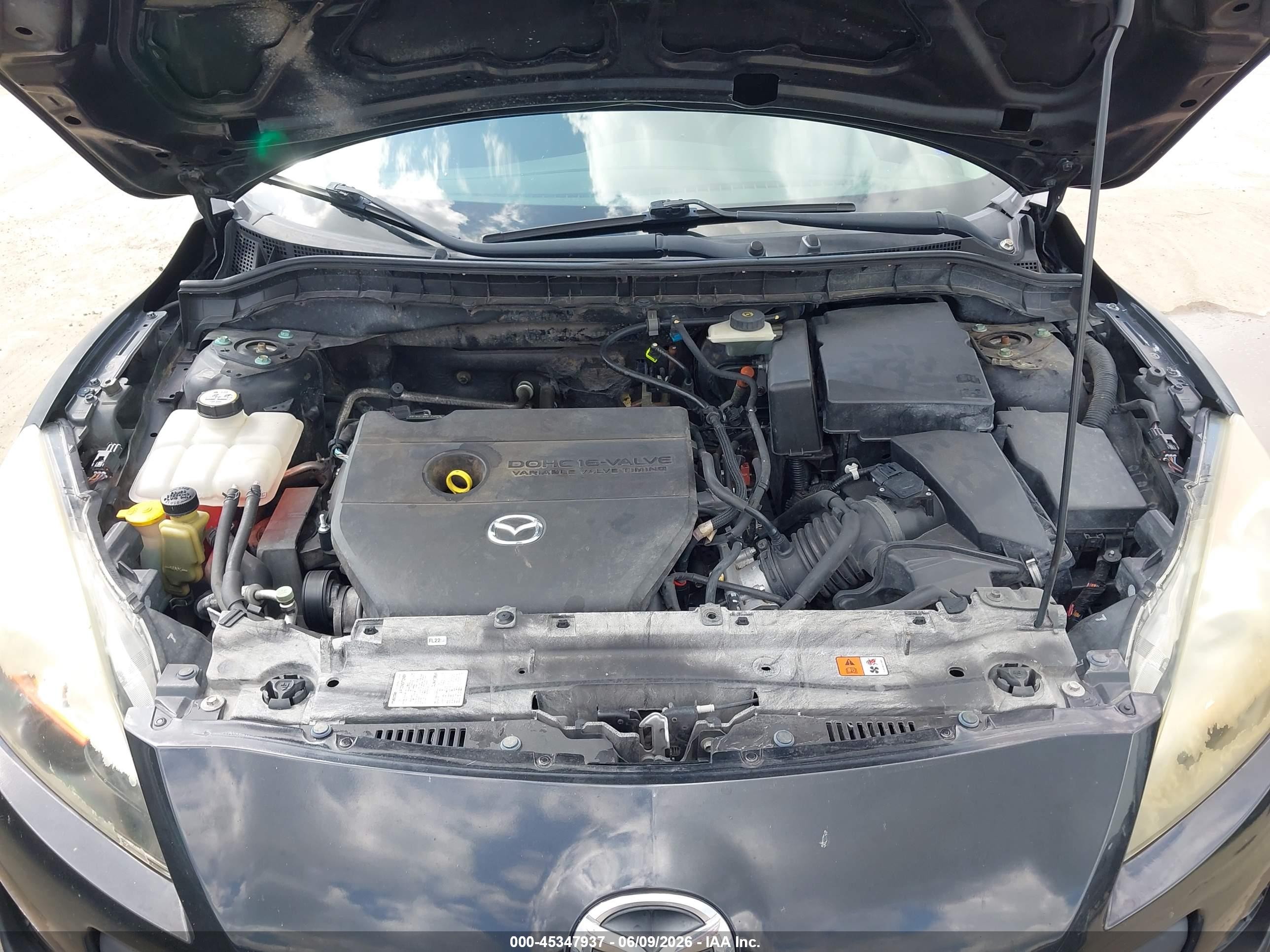 2013 Mazda Mazda3 I Sv Black vin: JM1BL1TF8D1764748
