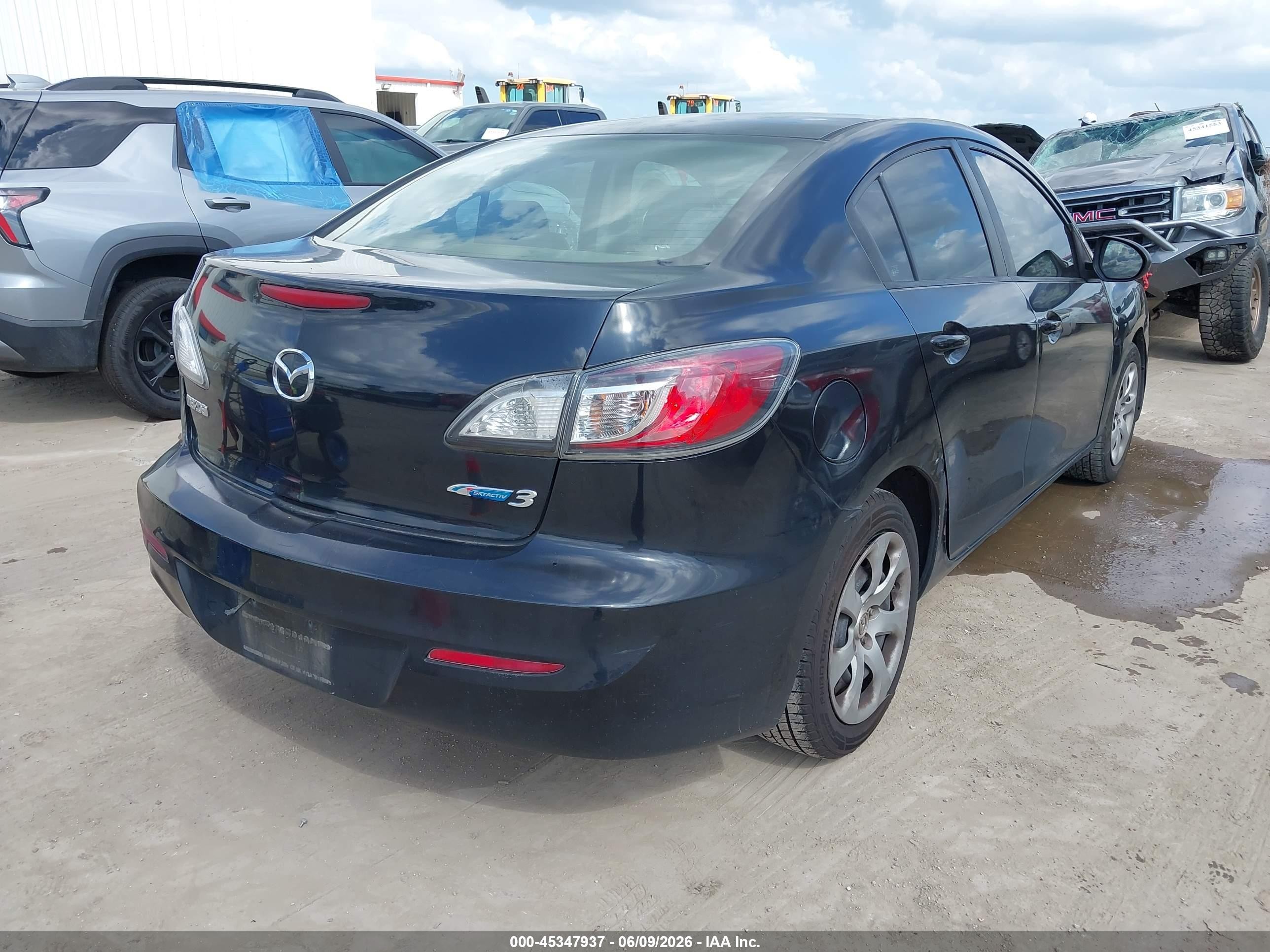 2013 Mazda Mazda3 I Sv Black vin: JM1BL1TF8D1764748