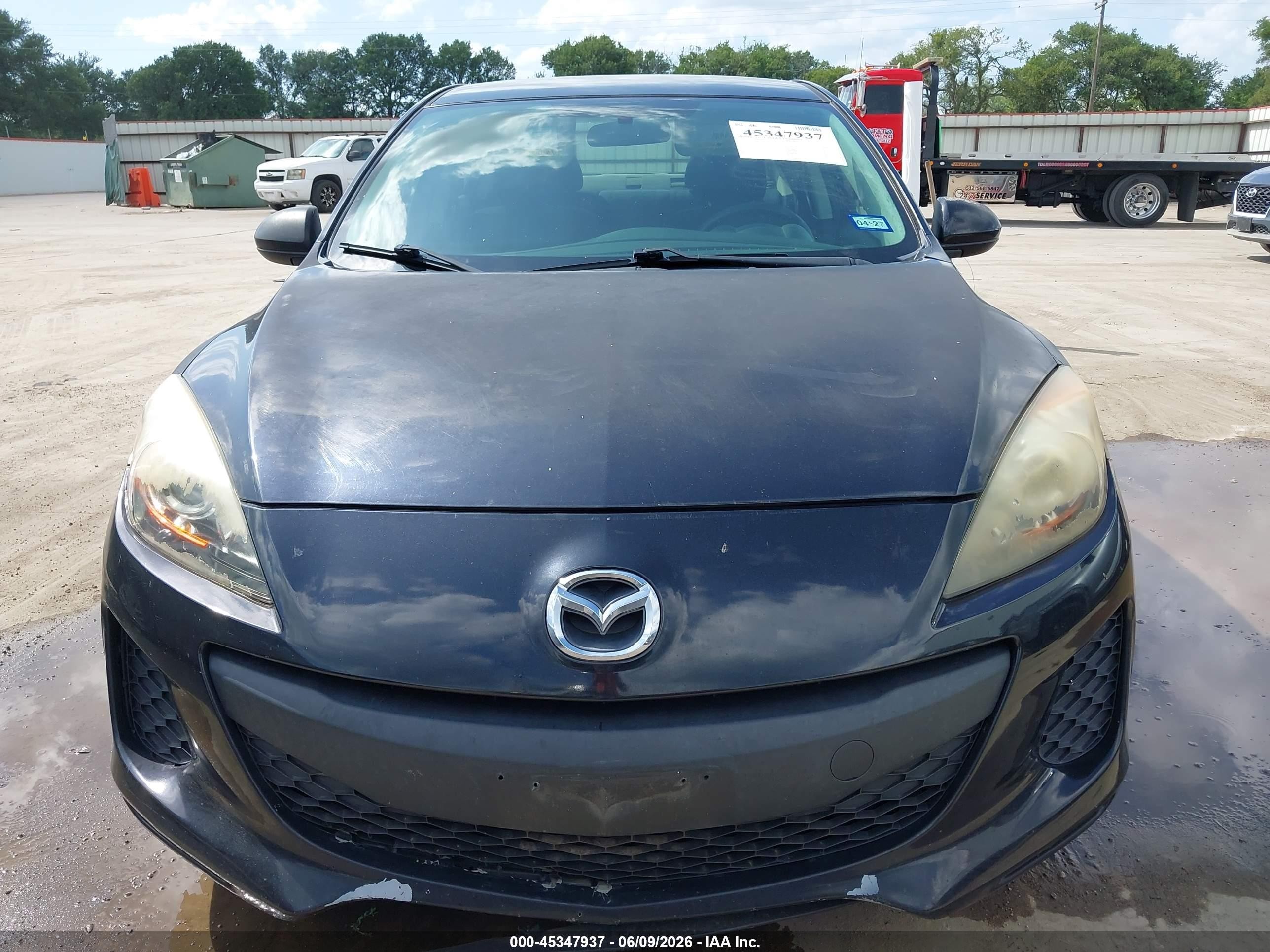 2013 Mazda Mazda3 I Sv Black vin: JM1BL1TF8D1764748