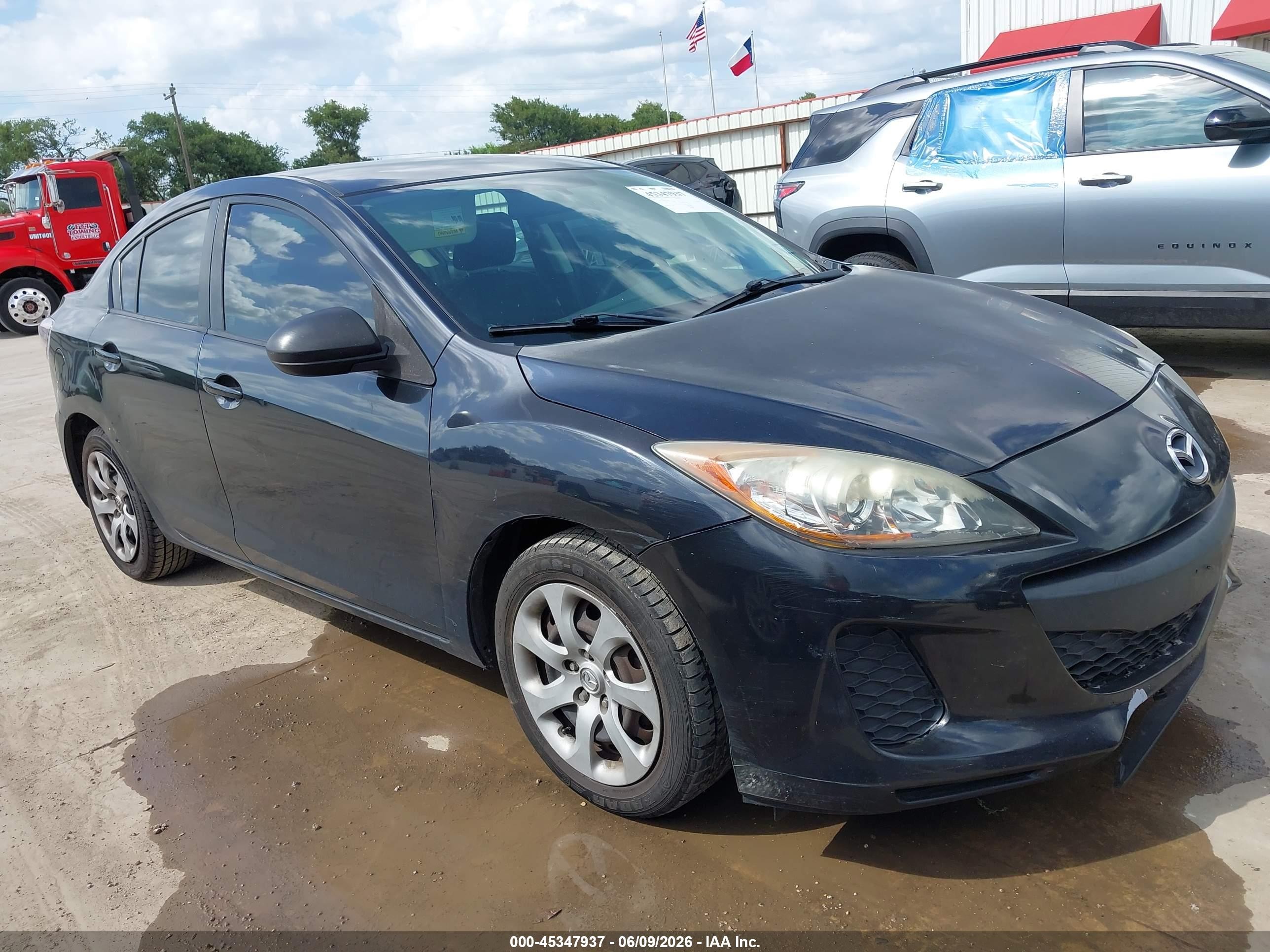 2013 Mazda Mazda3 I Sv Black vin: JM1BL1TF8D1764748