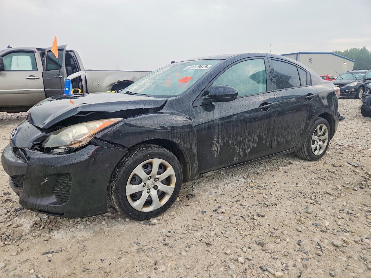 2013 Mazda 3 I Black vin: JM1BL1TF8D1779251