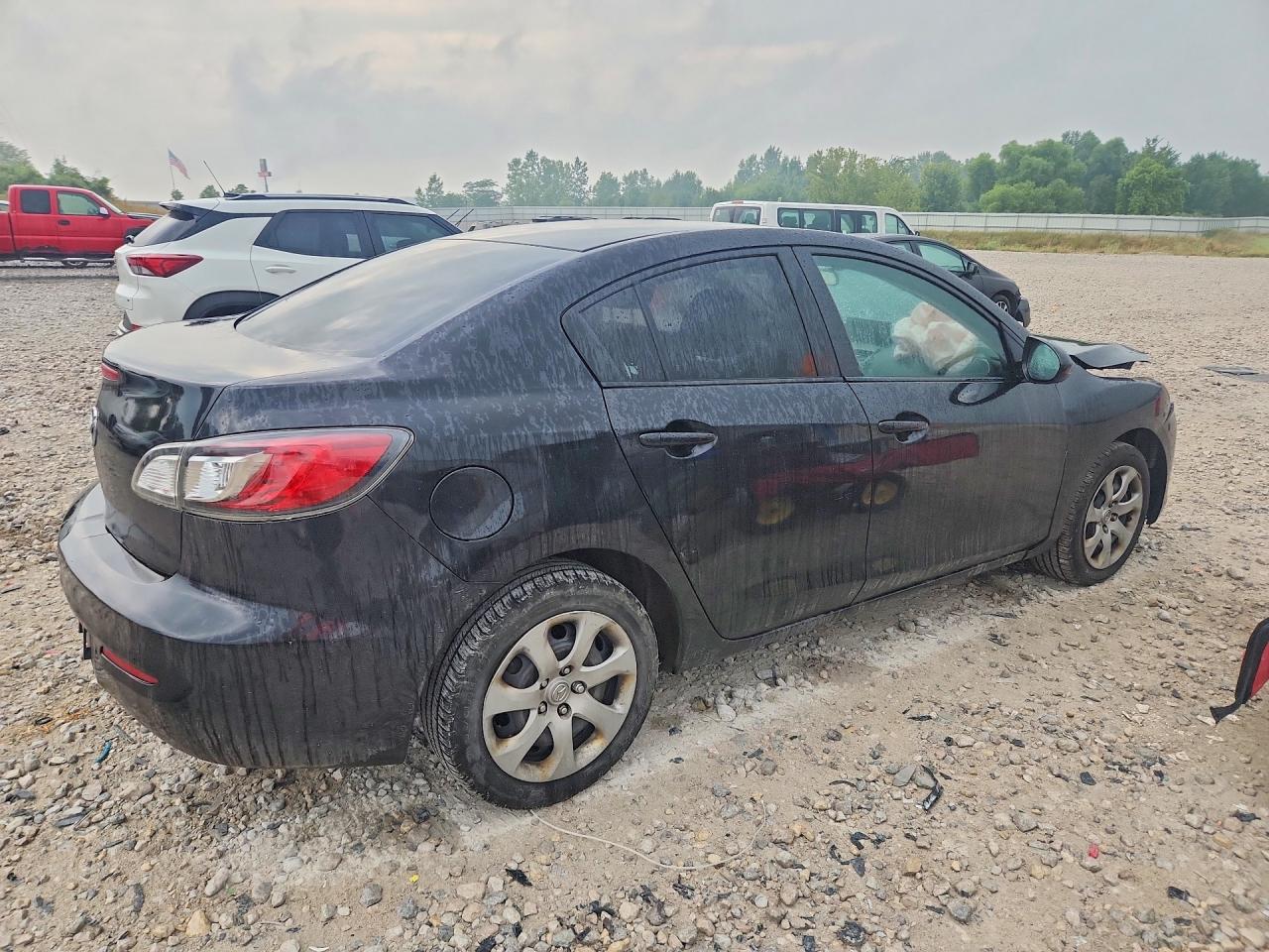 2013 Mazda 3 I Black vin: JM1BL1TF8D1779251