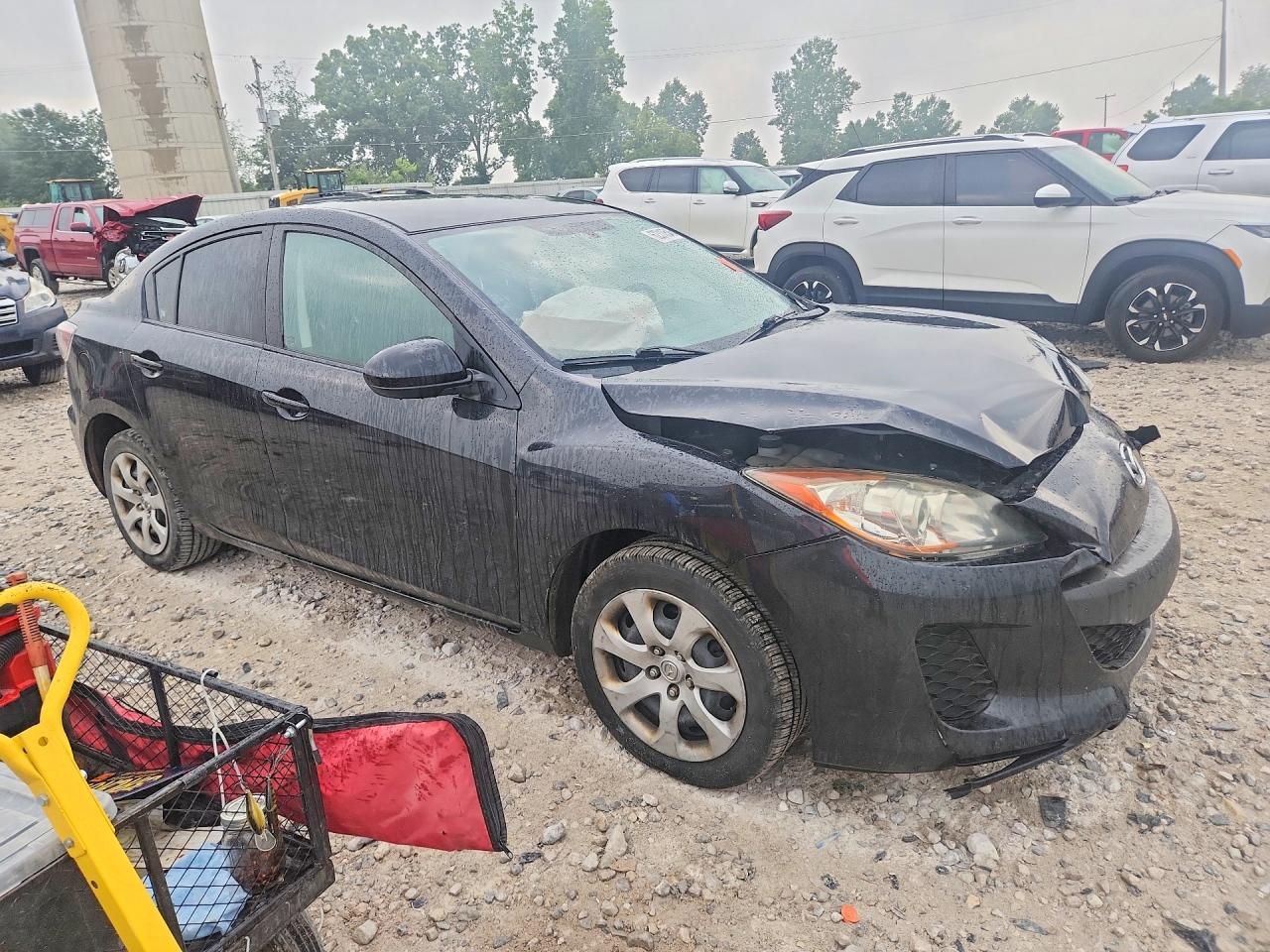 2013 Mazda 3 I Black vin: JM1BL1TF8D1779251