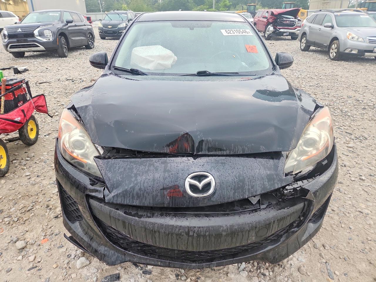 2013 Mazda 3 I Black vin: JM1BL1TF8D1779251