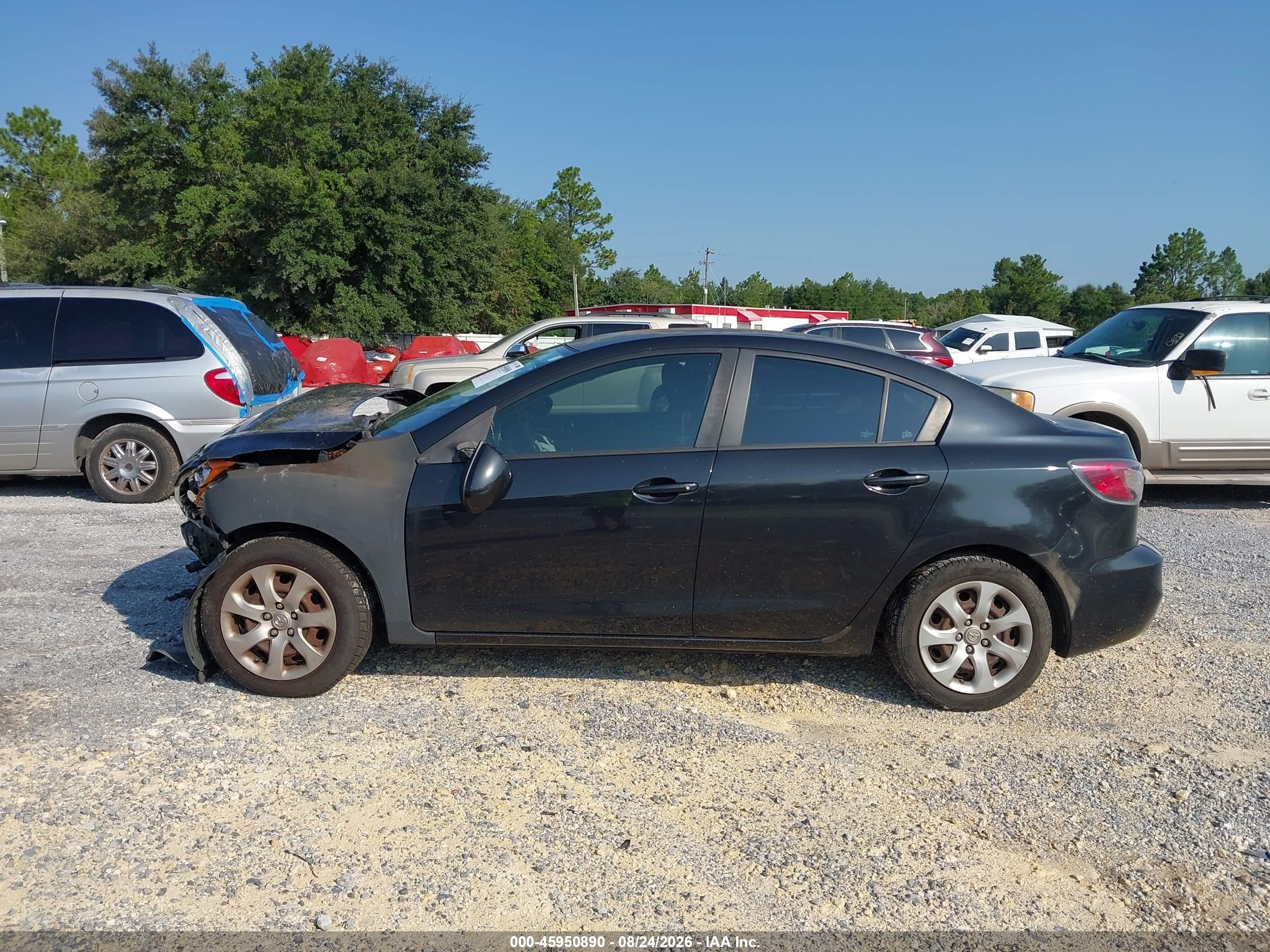 2013 Mazda Mazda3 I Sv Black vin: JM1BL1TF8D1809333