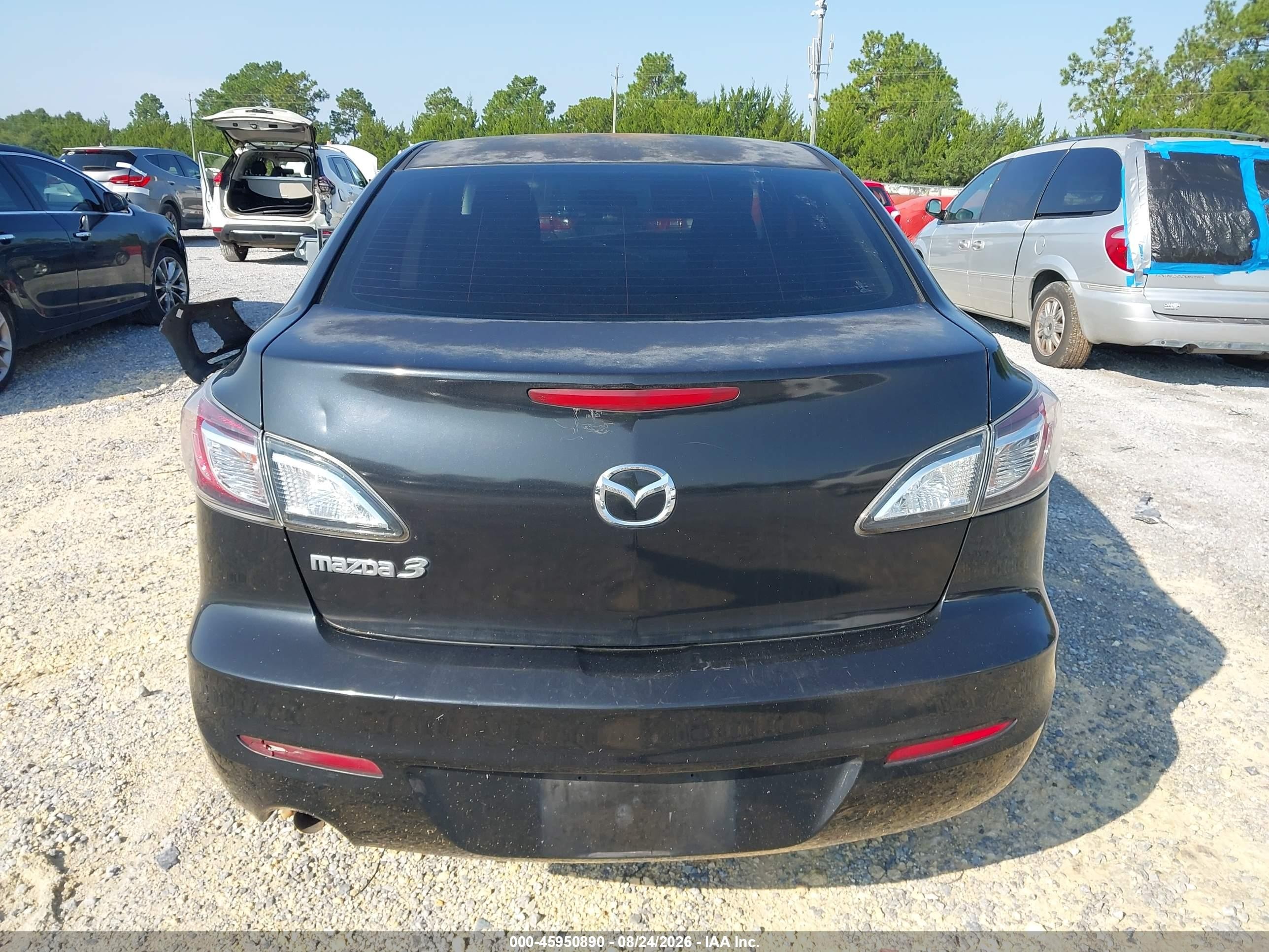 2013 Mazda Mazda3 I Sv Black vin: JM1BL1TF8D1809333