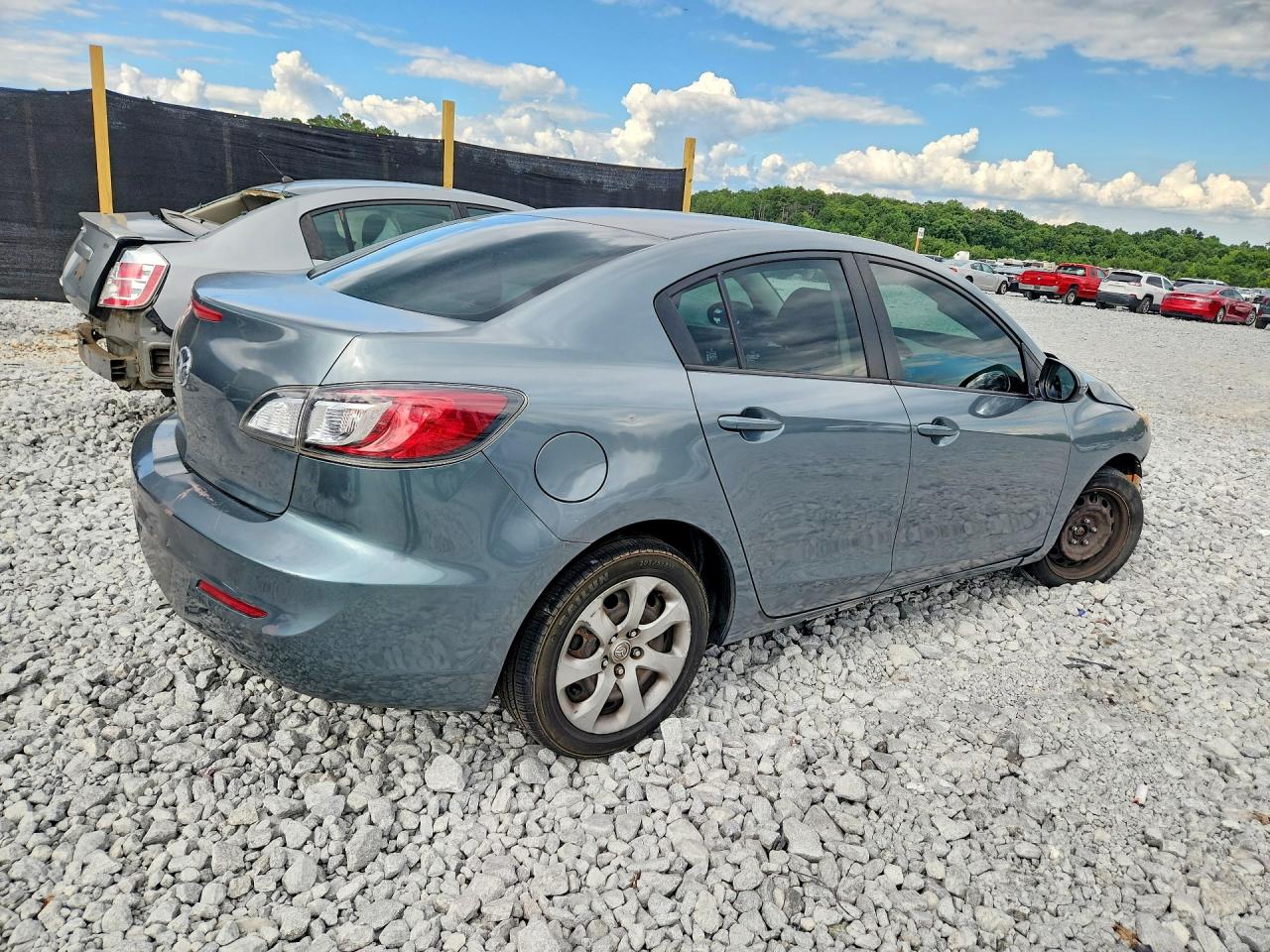 2013 Mazda 3 I Turquoise vin: JM1BL1TF8D1812328